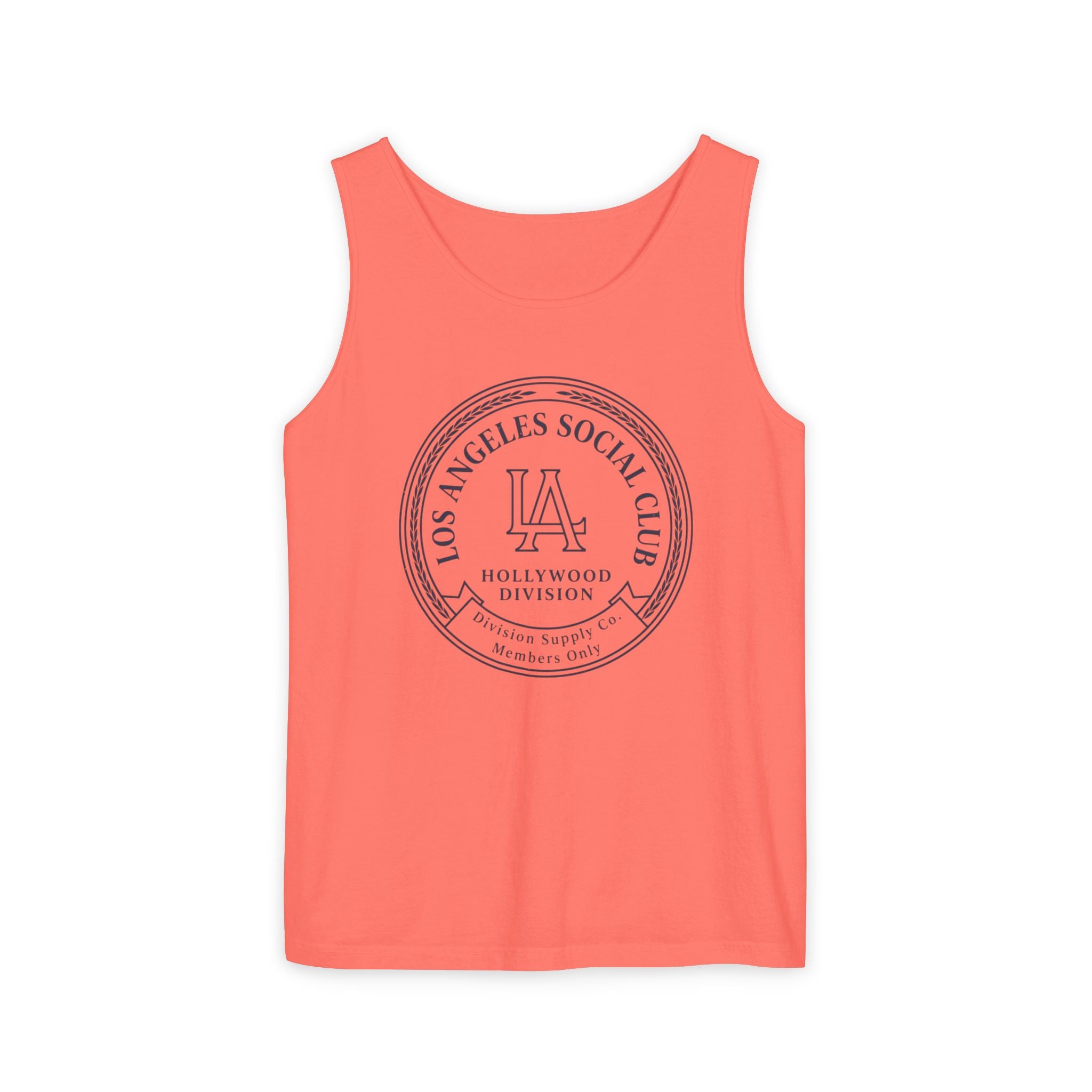 Los Angeles Social Club Tank Top — LA Hollywood Division Graphic