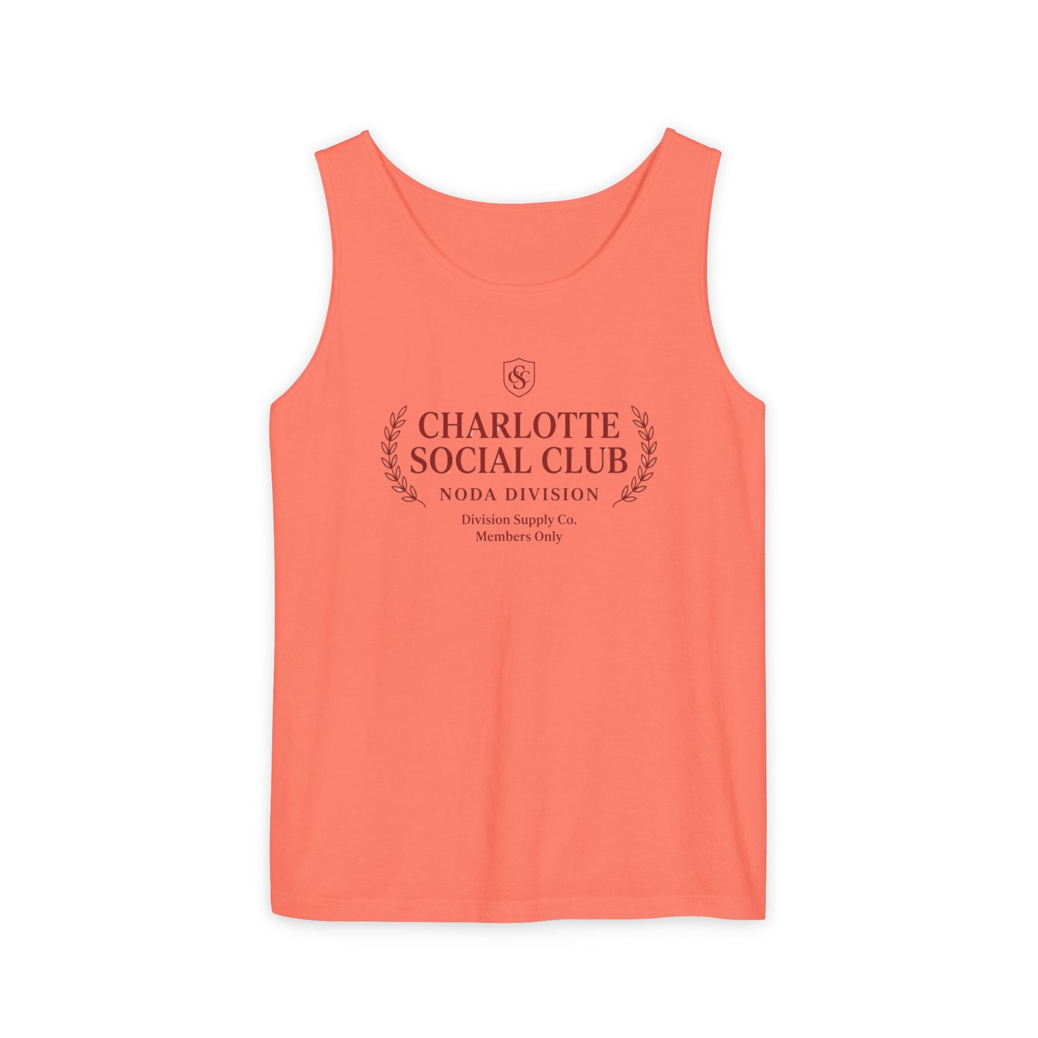 Charlotte Social Club Tank Top — CSC Division Supply Co