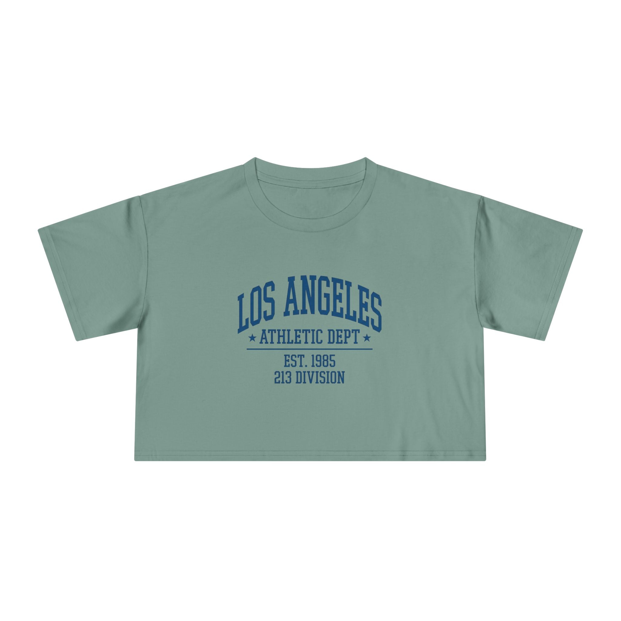 Los Angeles Athletic Dept Women's Crop tee | 213 Division Supply Co