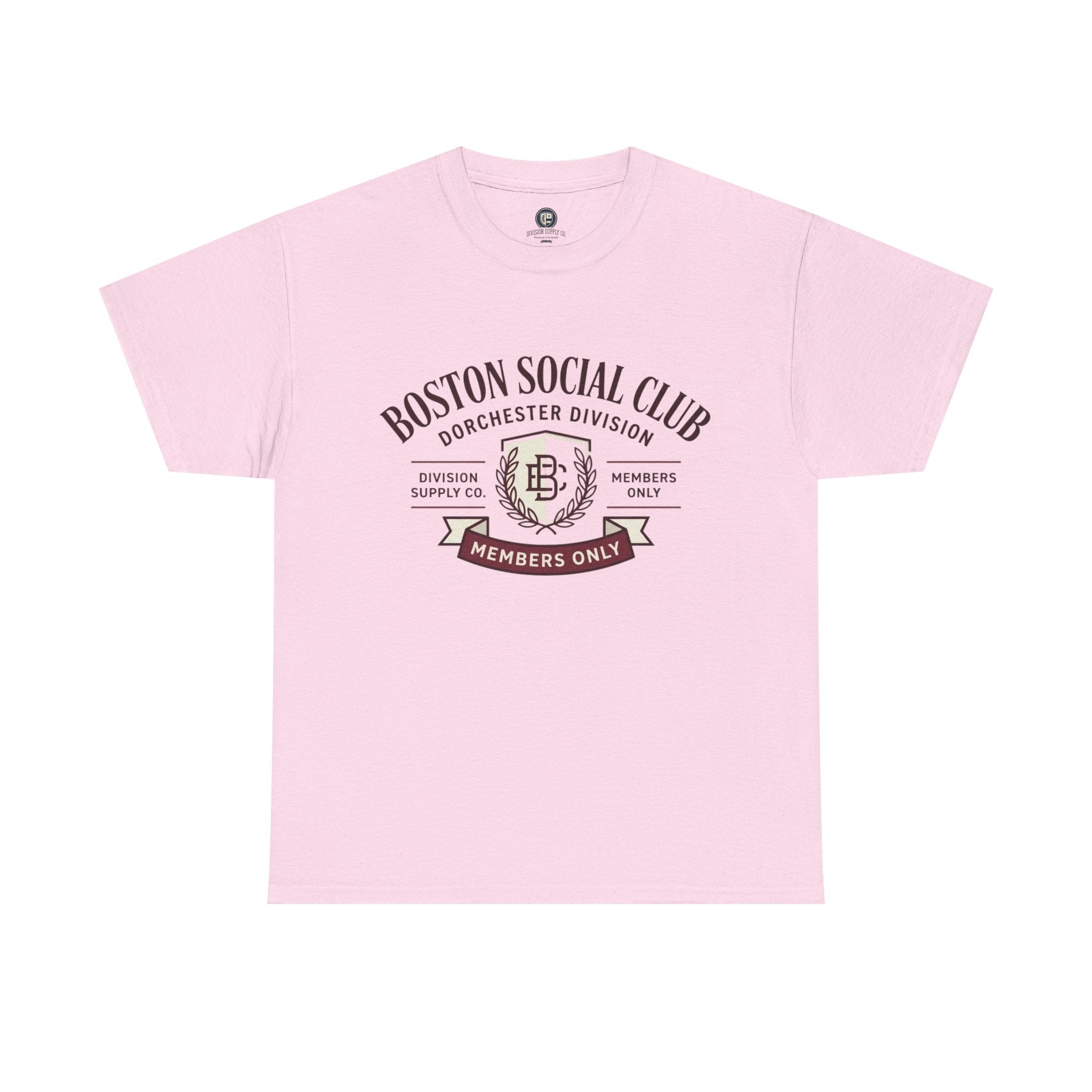 Boston Social Club Tee | "Dorchester" Division Supply Co