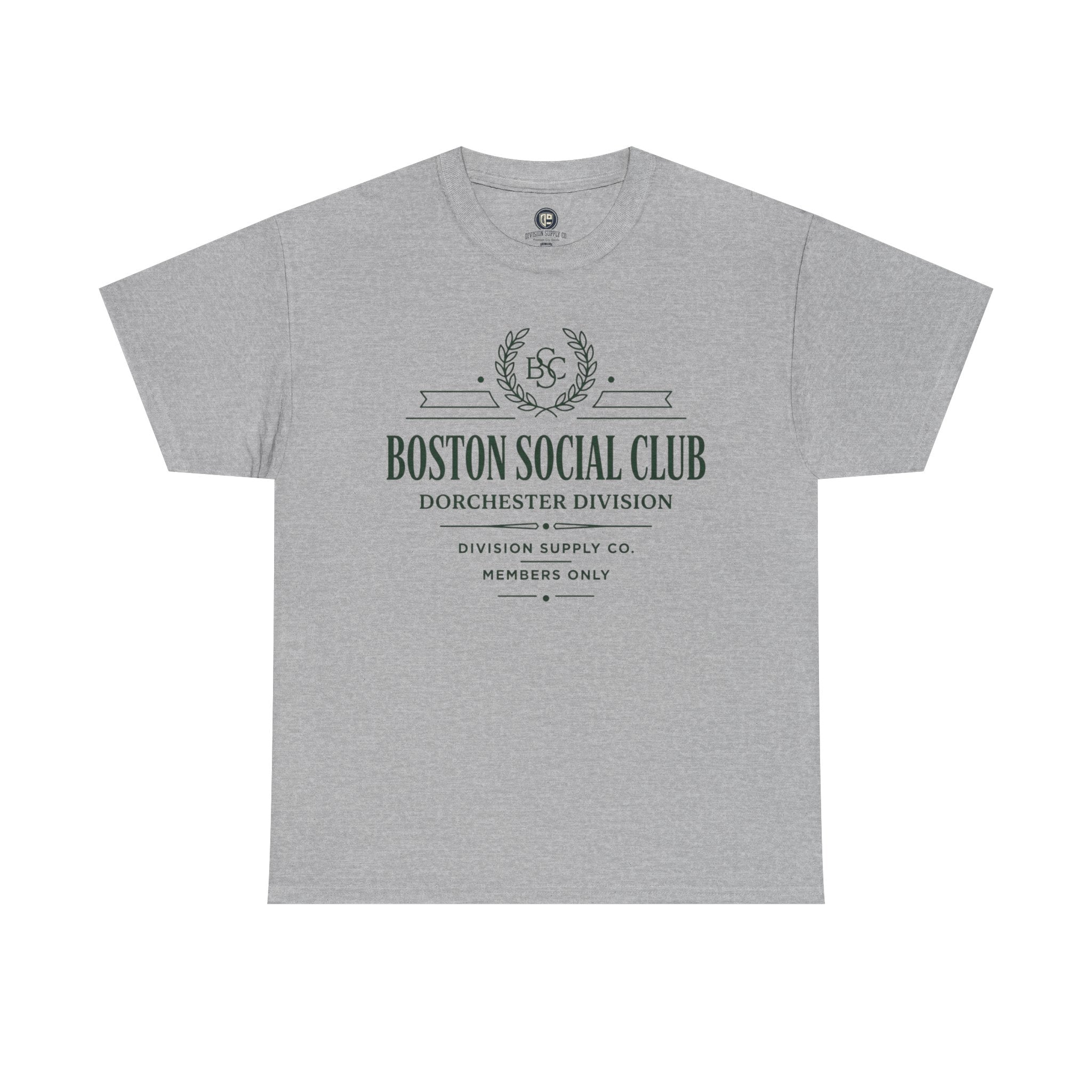 Boston Social Club Tee | "Dorchester" Division Supply Co