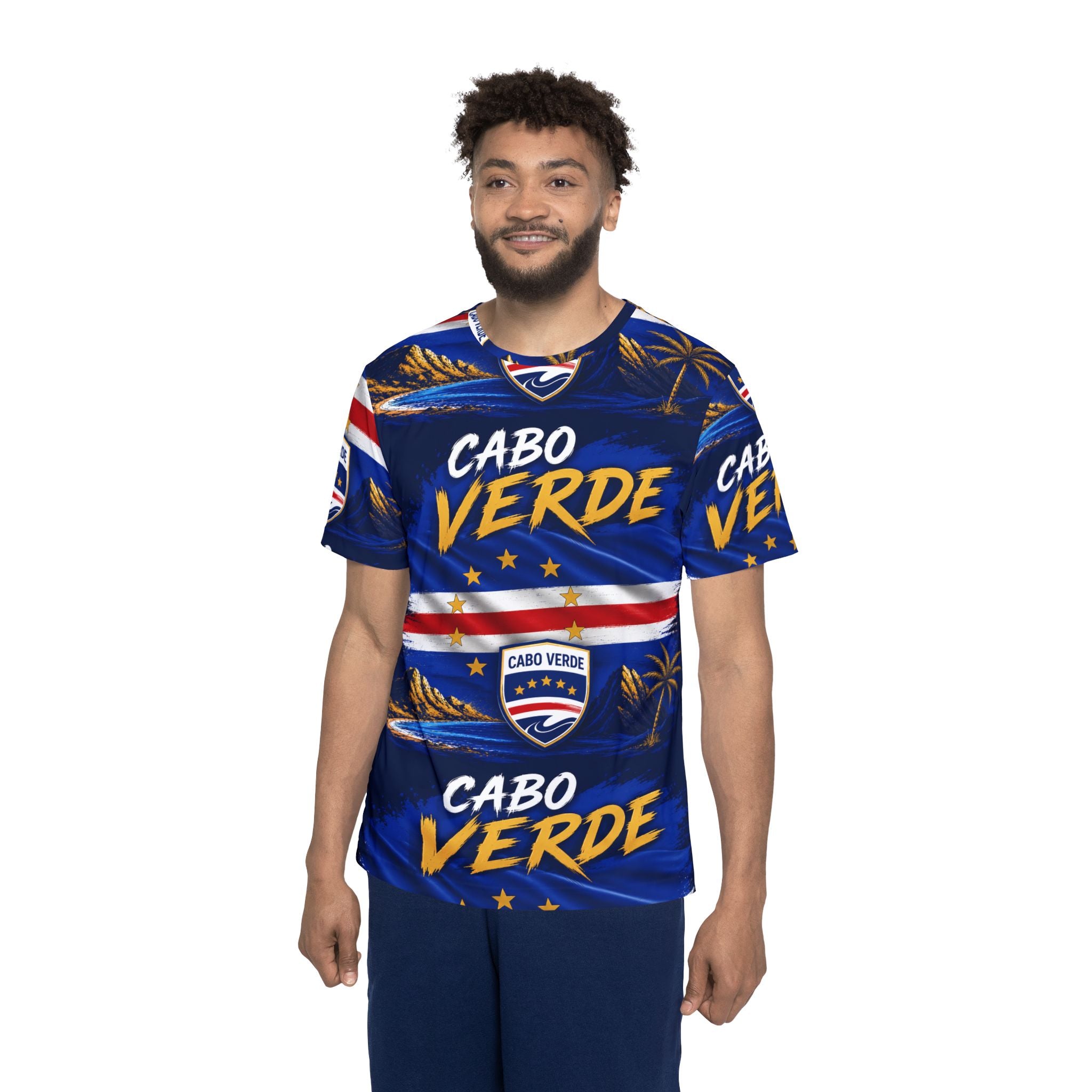 Cabo Verde Sports Jersey — World Cup 26