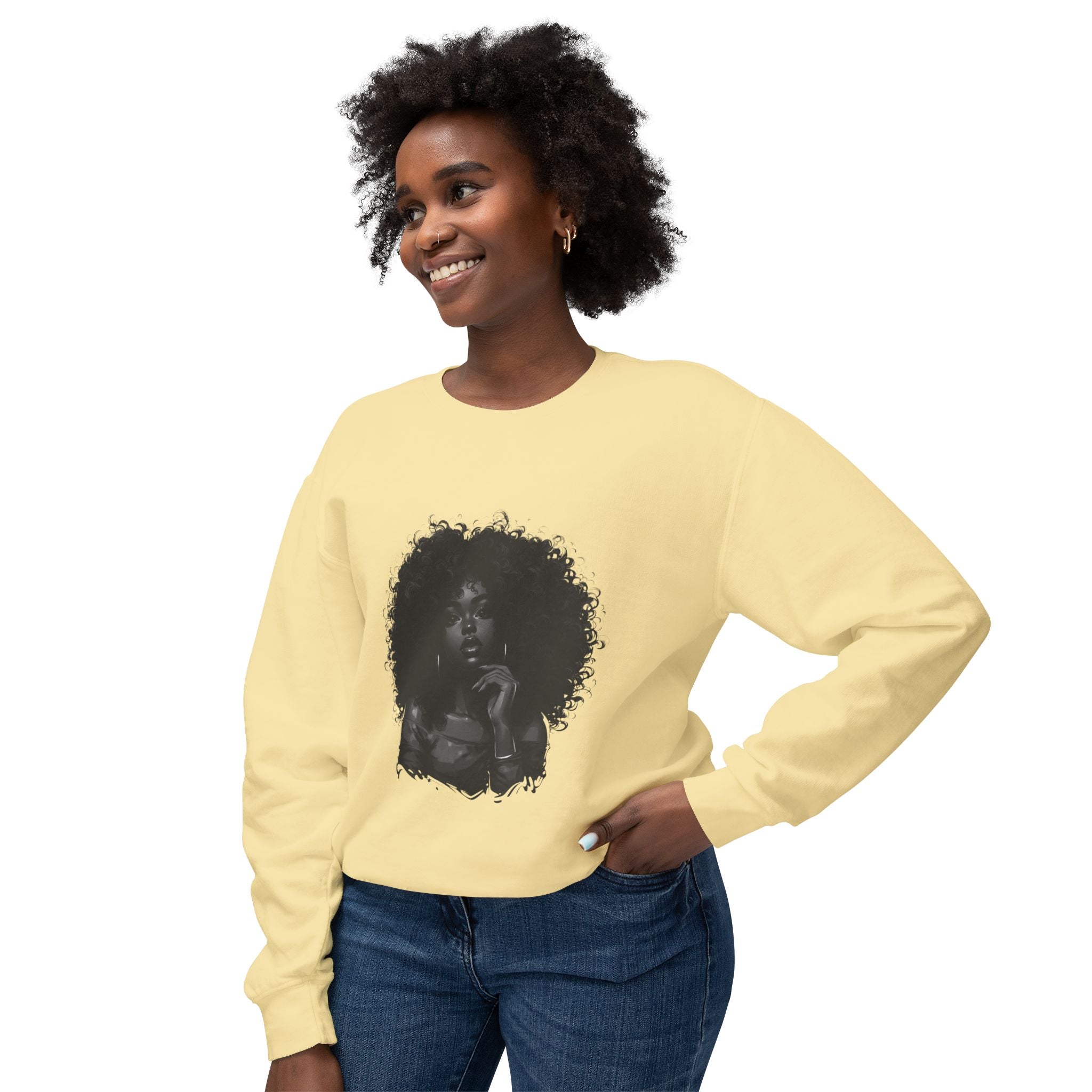 Black Women Division Supply Co  - Light Sweat Shirt