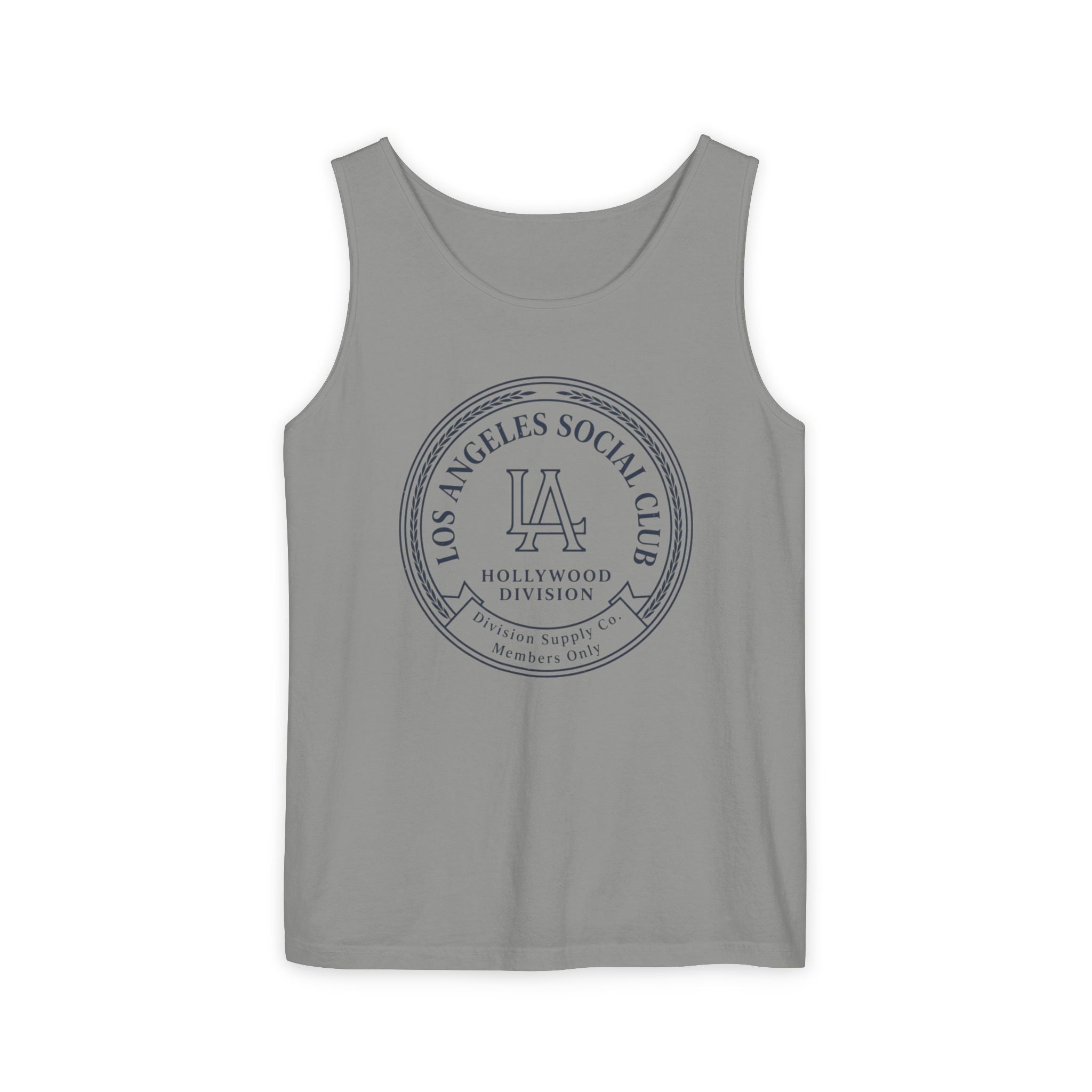 Los Angeles Social Club Tank Top — LA Hollywood Division Graphic