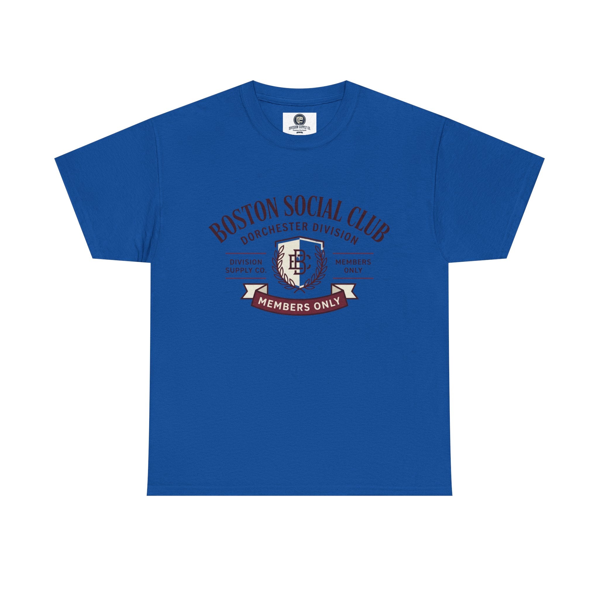Boston Social Club Tee | "Dorchester" Division Supply Co