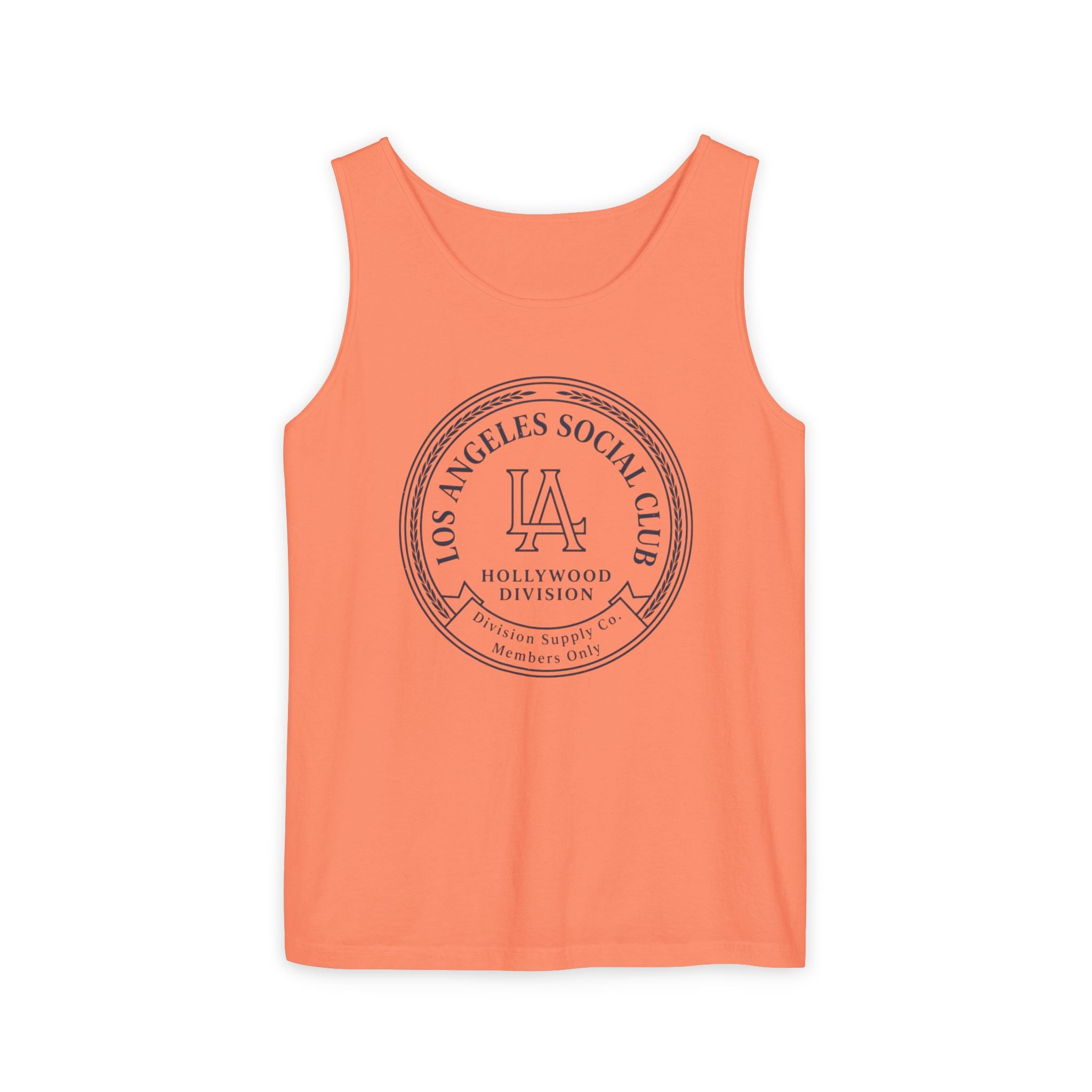 Los Angeles Social Club Tank Top — LA Hollywood Division Graphic
