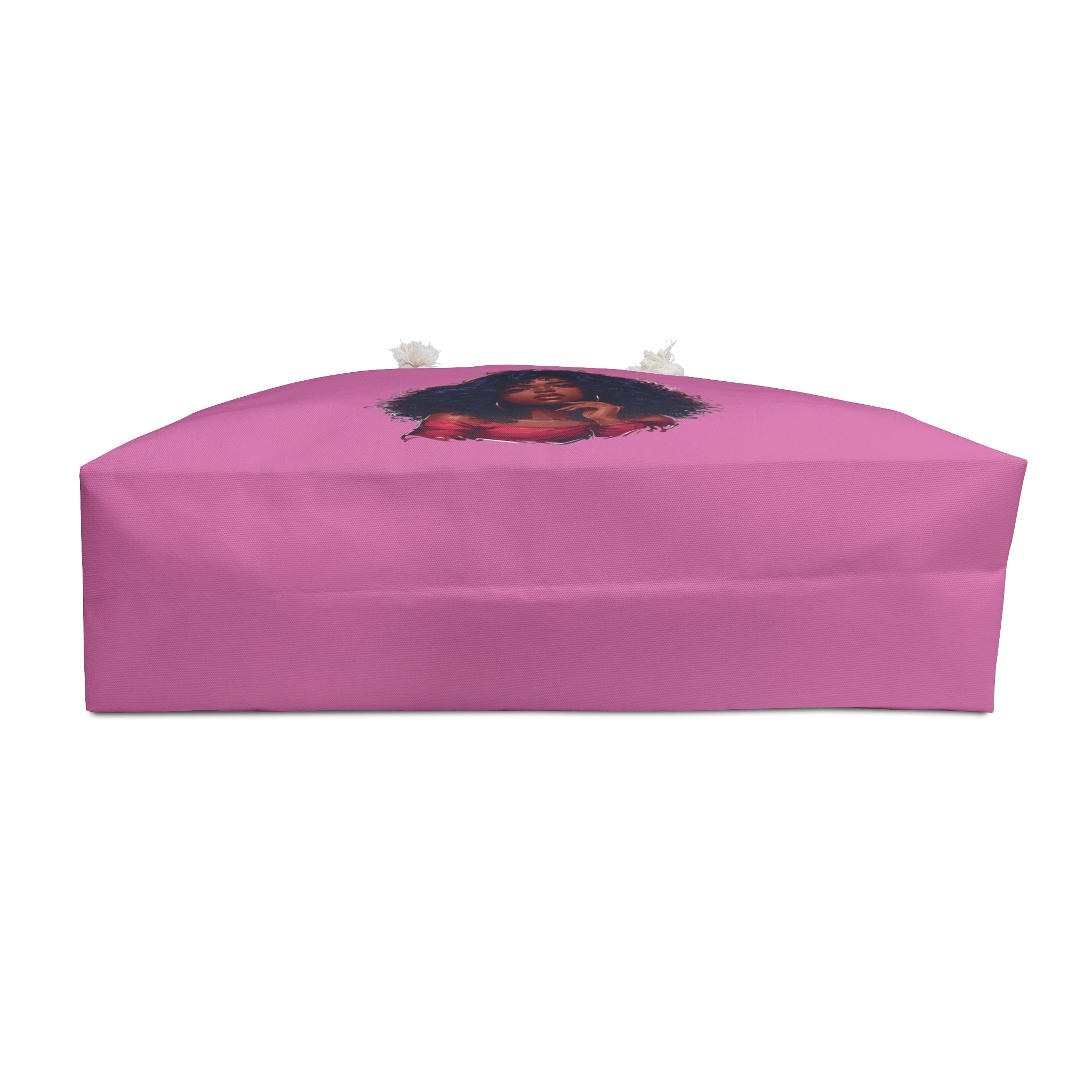 Pink Black Women Division Supply Co Weekender Bag — Pink Travel Tote