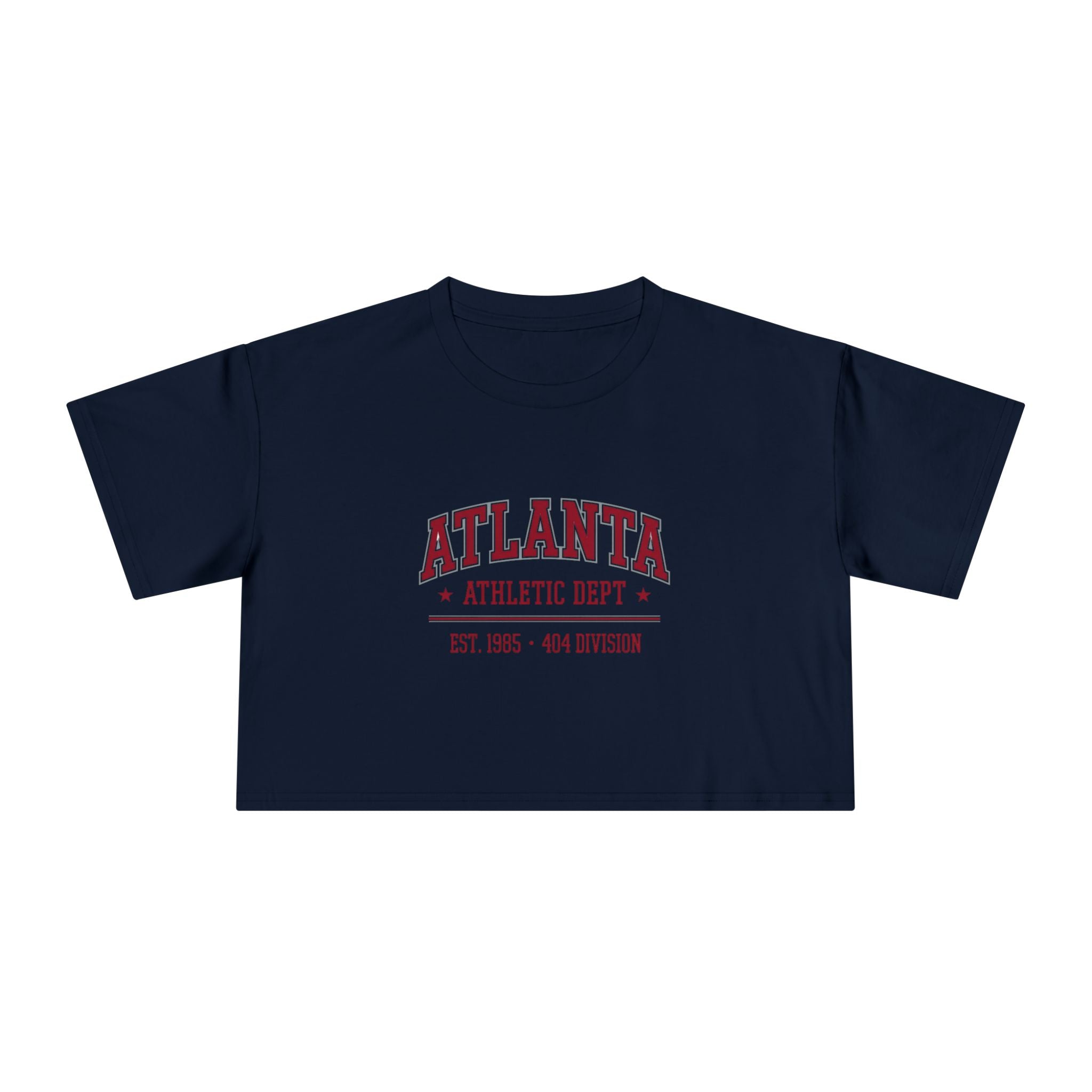 Atlanta Athletic Dept Women's Crop tee | 404 Division Supply Co