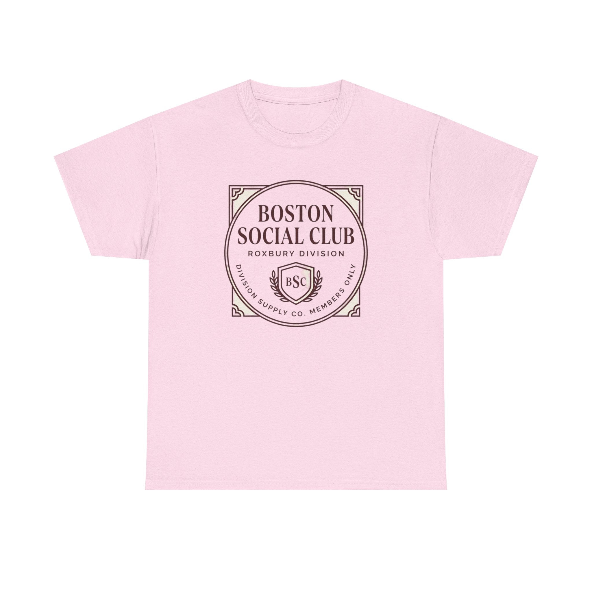 Boston Social Club Tee | "Roxbury" Division Supply Co