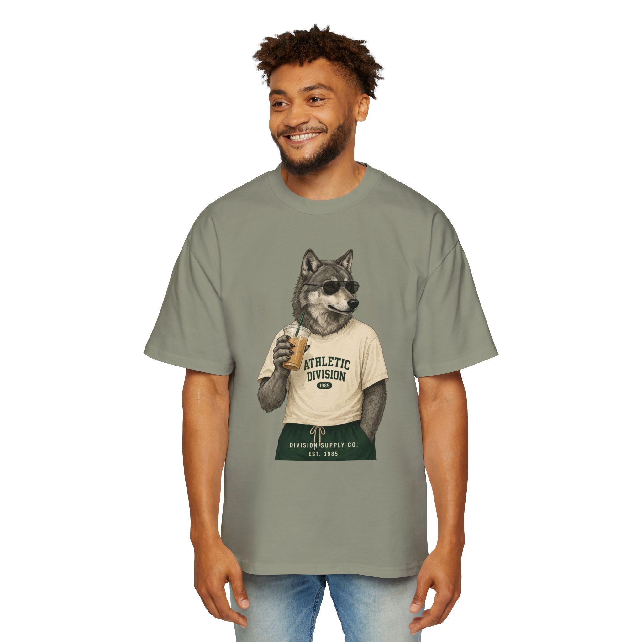 Wolf Athletic Tee — 'Wolf Athletic Division' Division Supply Co