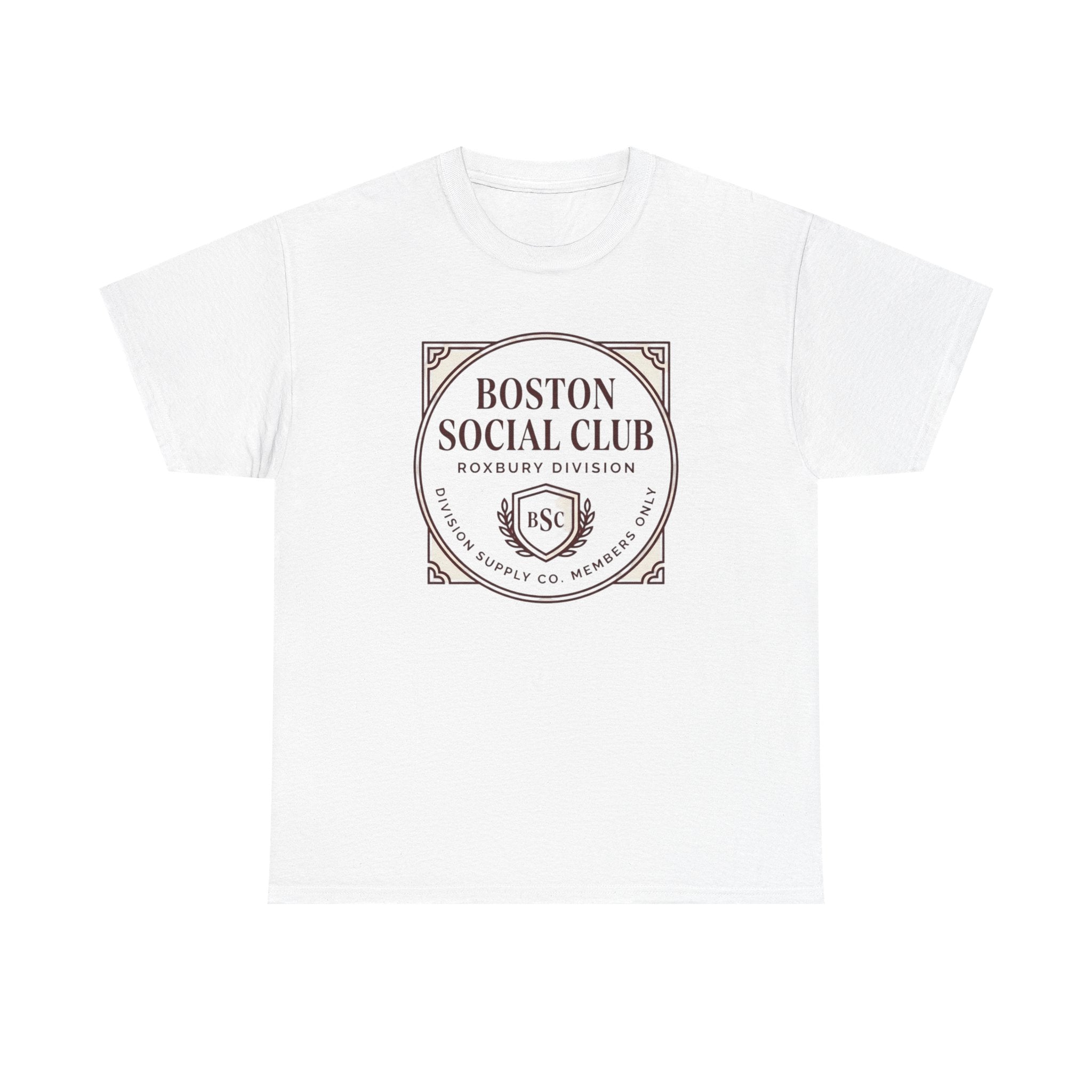 Boston Social Club Tee | "Roxbury" Division Supply Co