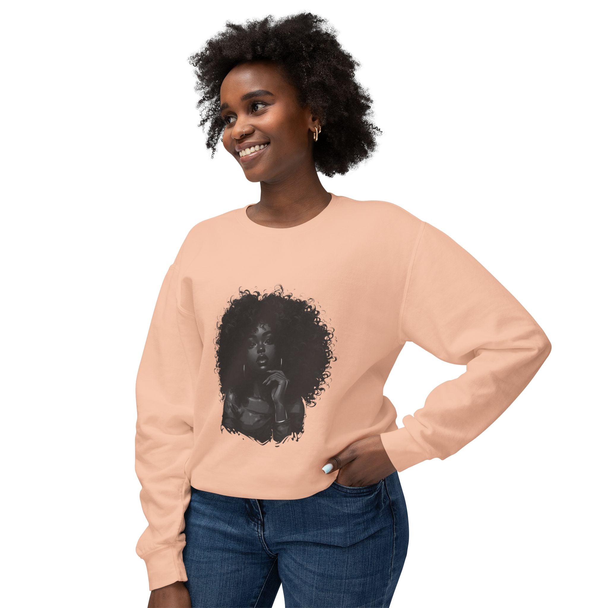 Black Women Division Supply Co  - Light Sweat Shirt