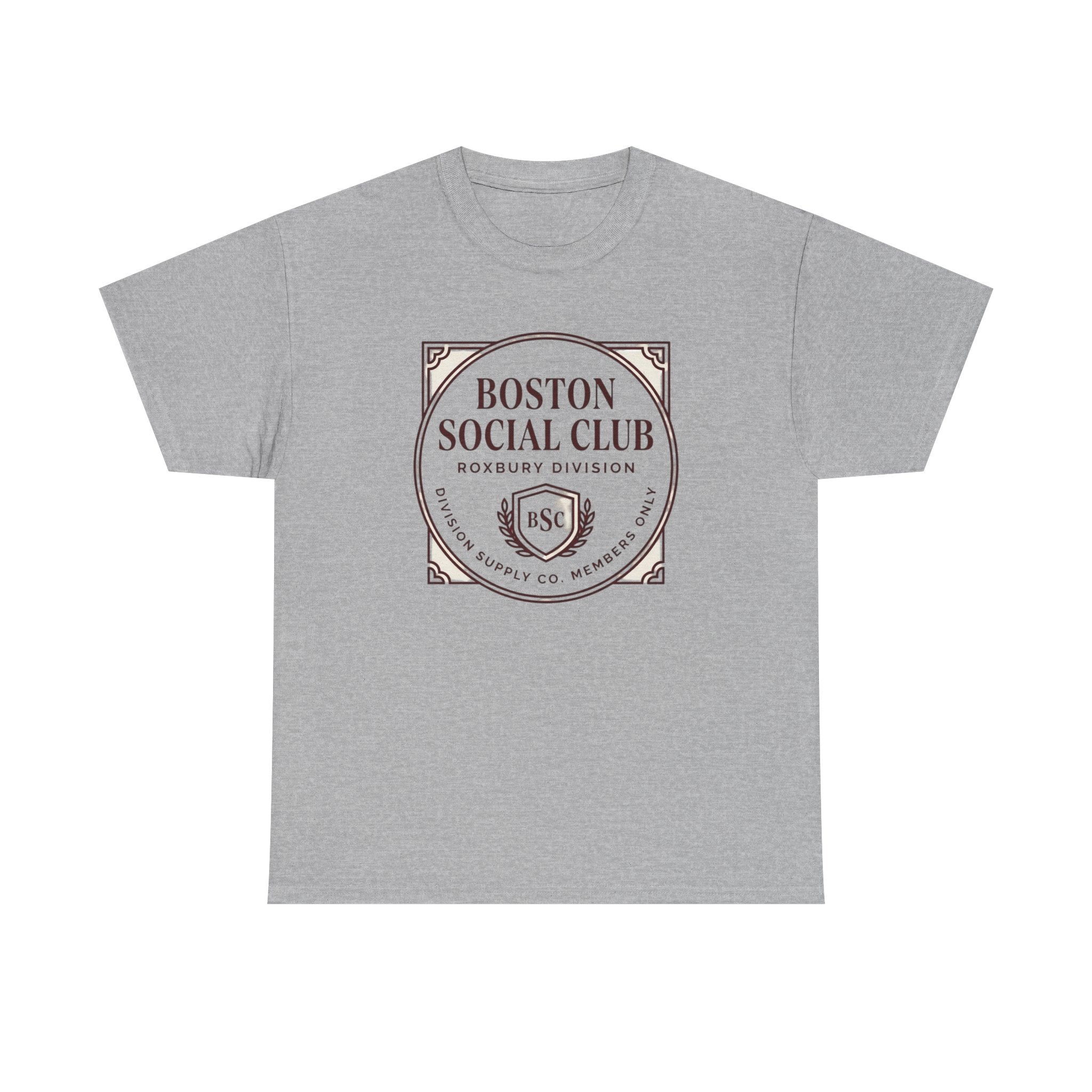 Boston Social Club Tee | "Roxbury" Division Supply Co