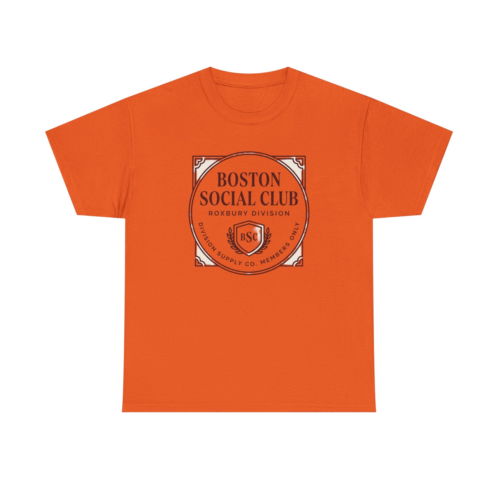 Boston Social Club Tee | "Roxbury" Division Supply Co