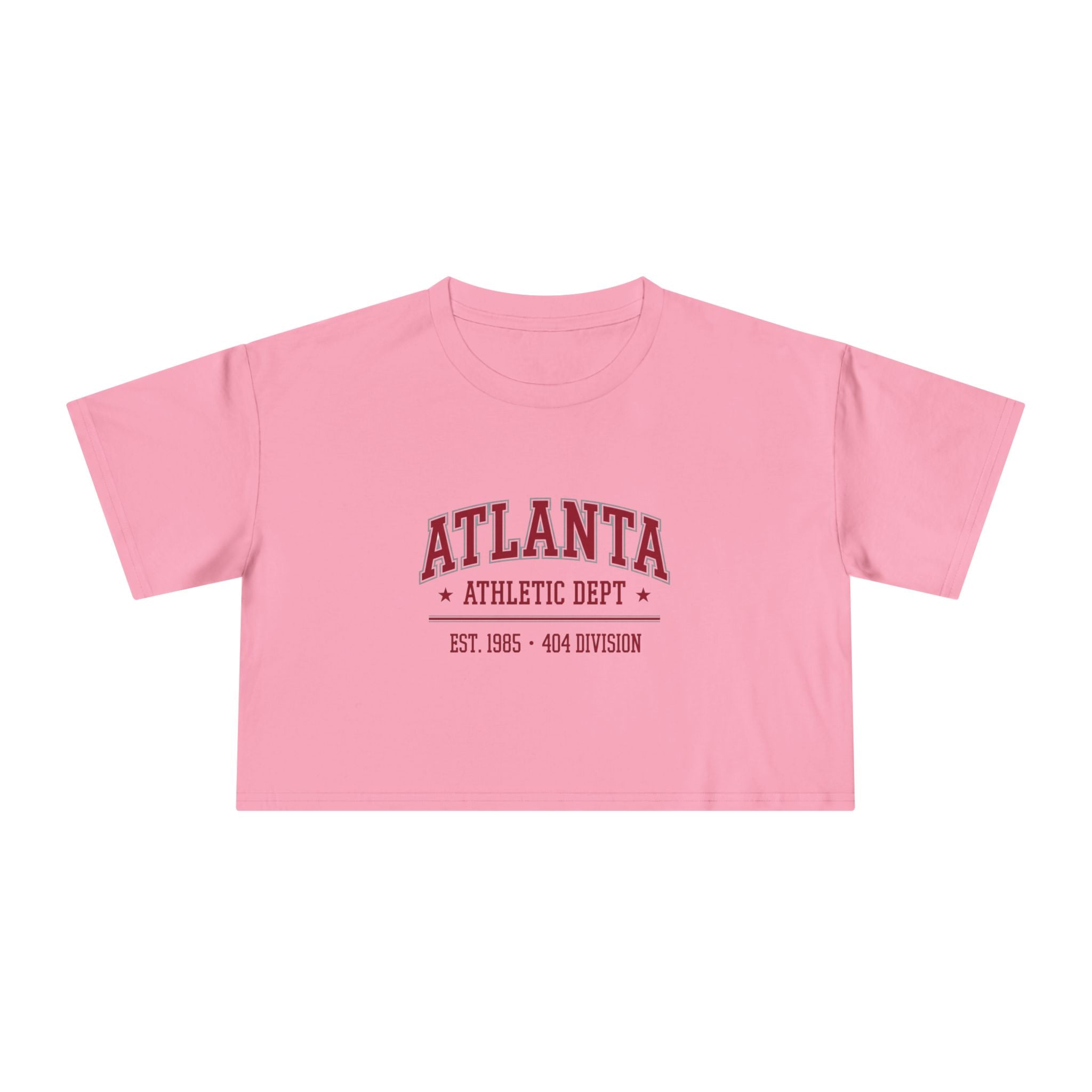 Atlanta Athletic Dept Women's Crop tee | 404 Division Supply Co