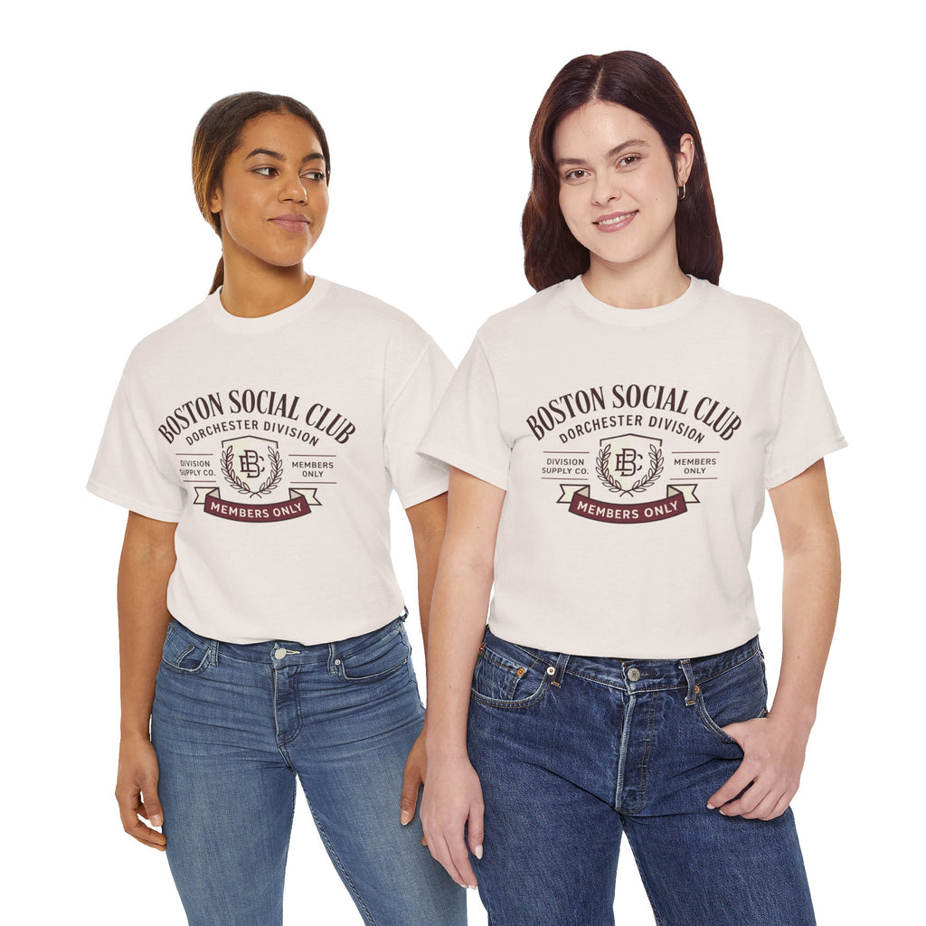 Boston Social Club Tee | "Dorchester" Division Supply Co