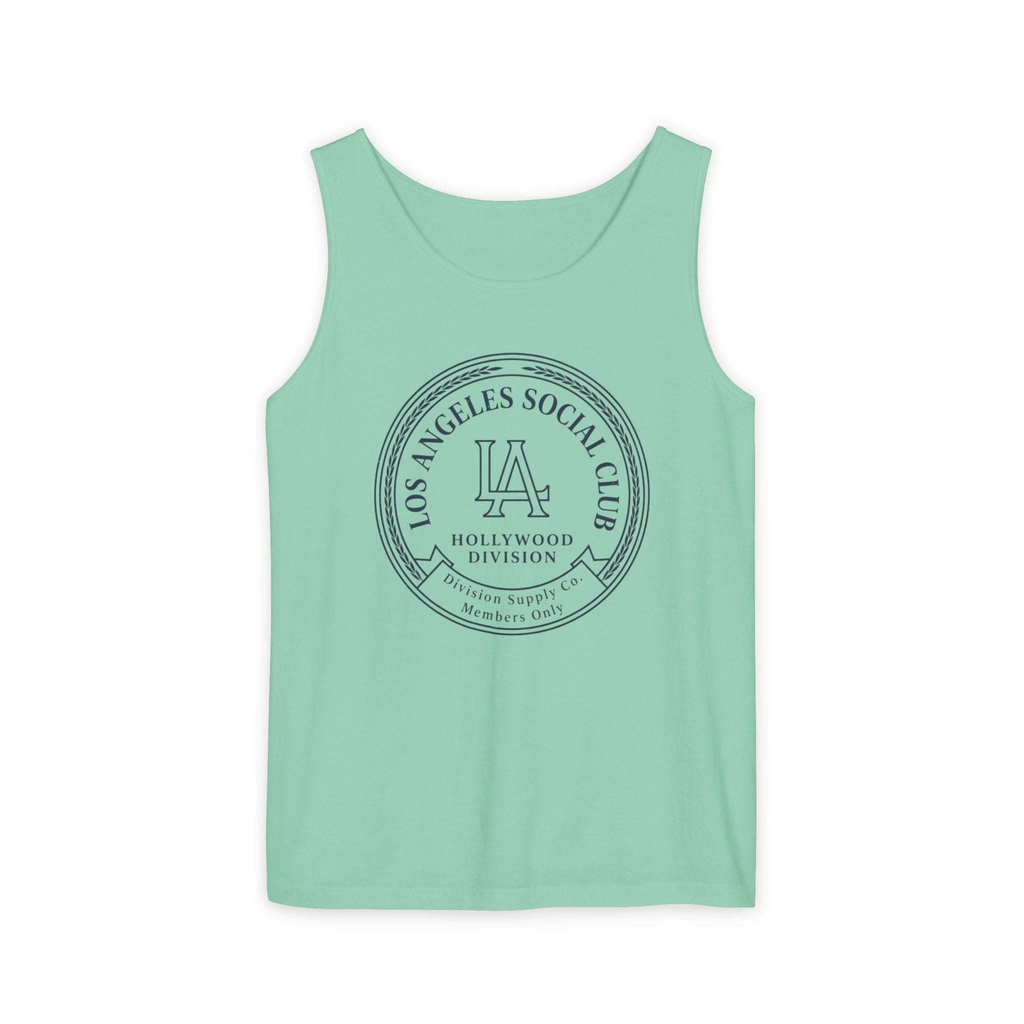 Los Angeles Social Club Tank Top — LA Hollywood Division Graphic