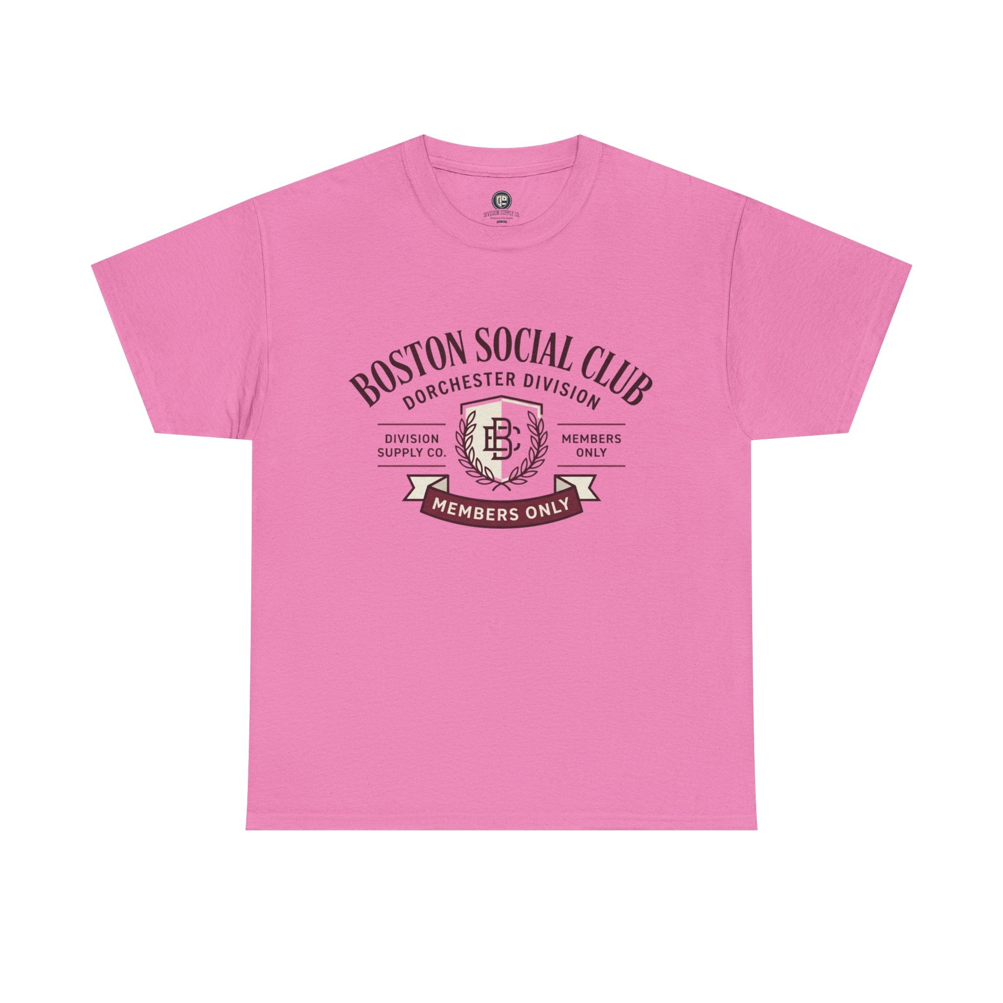 Boston Social Club Tee | "Dorchester" Division Supply Co