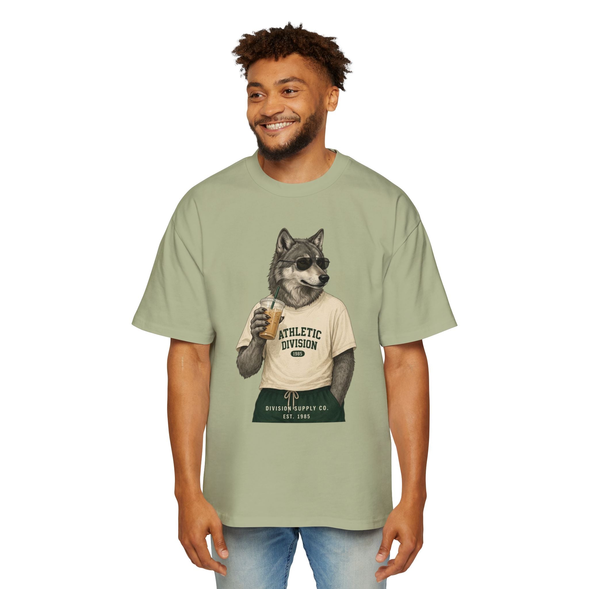 Wolf Athletic Tee — 'Wolf Athletic Division' Division Supply Co