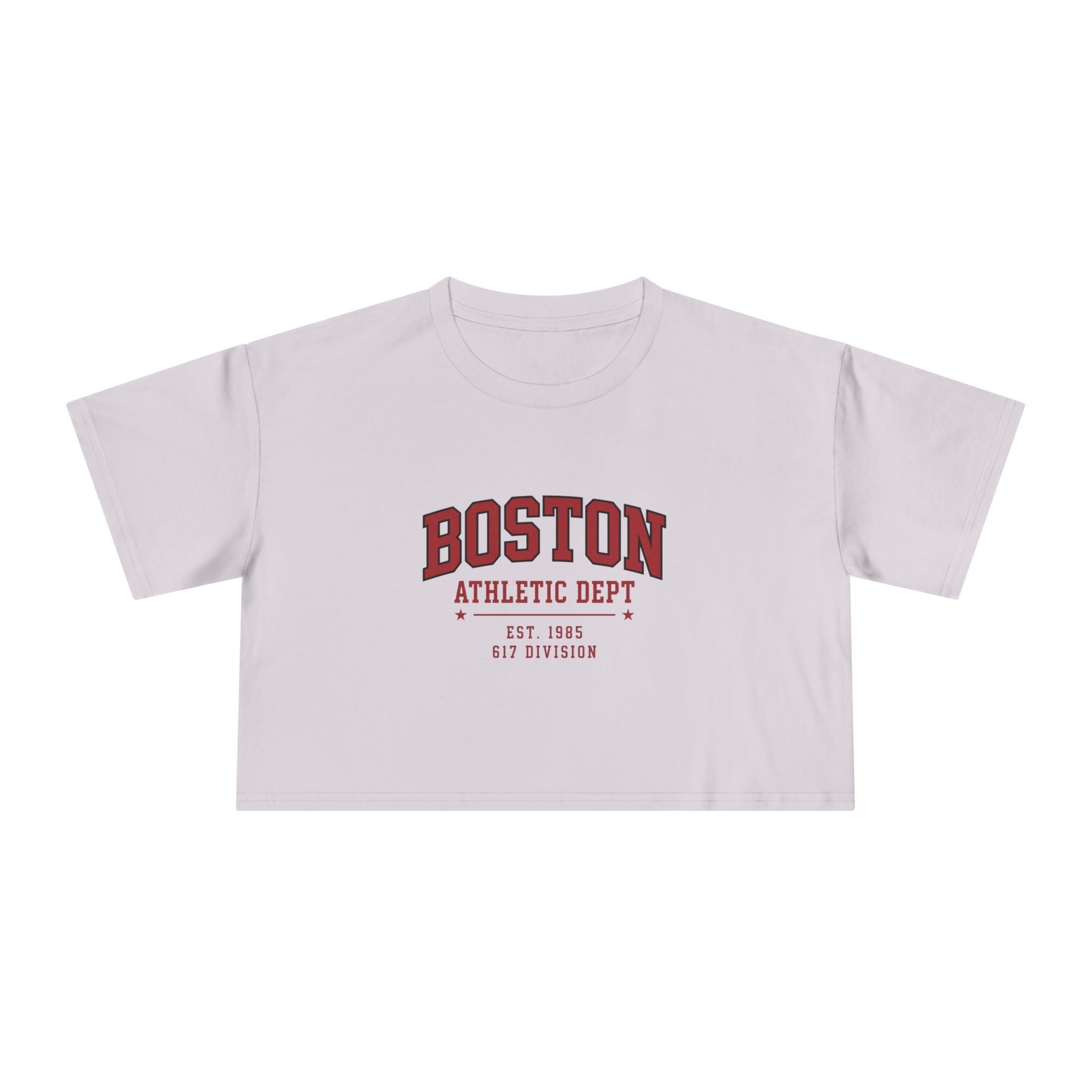 Boston Athletic Dept Women's Crop Tee | 617 Division Supply Co