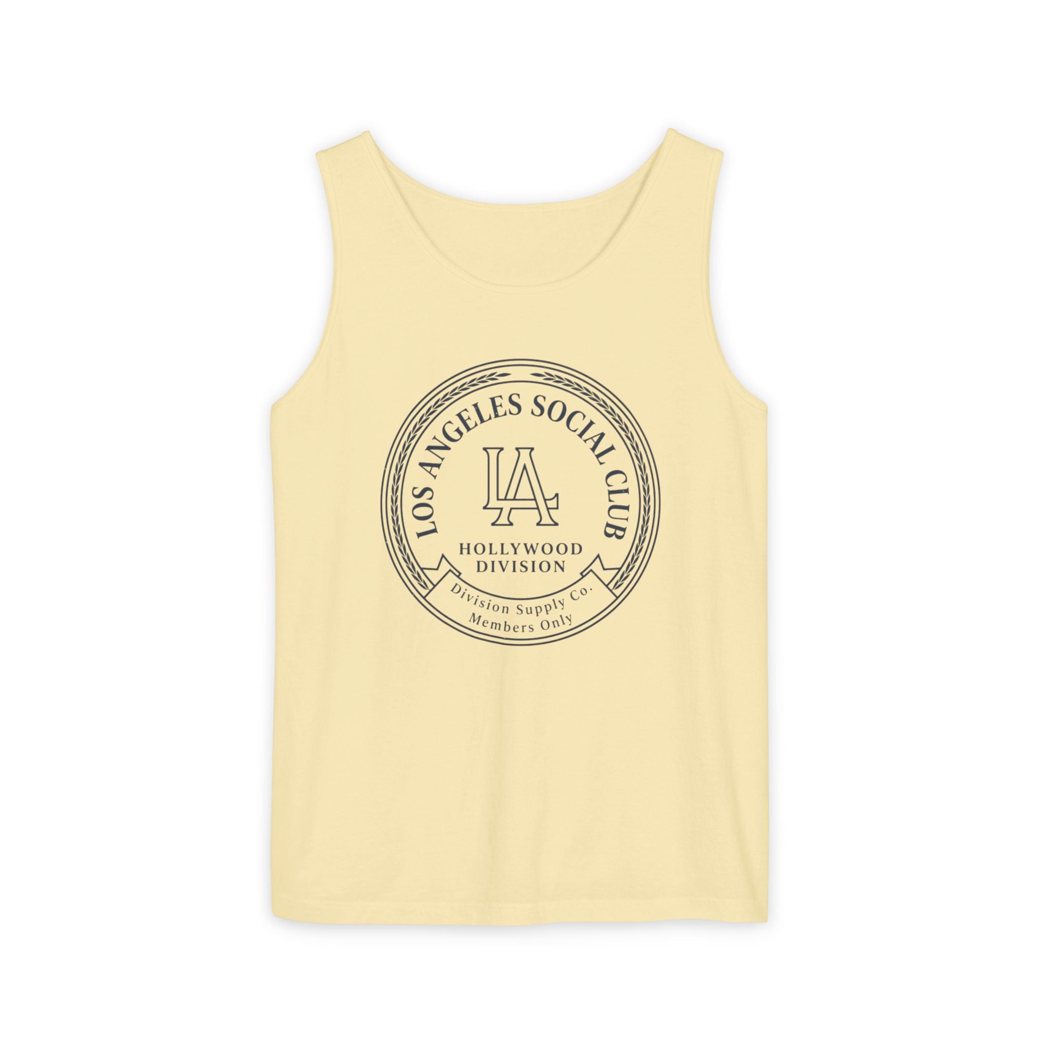 Los Angeles Social Club Tank Top — LA Hollywood Division Graphic