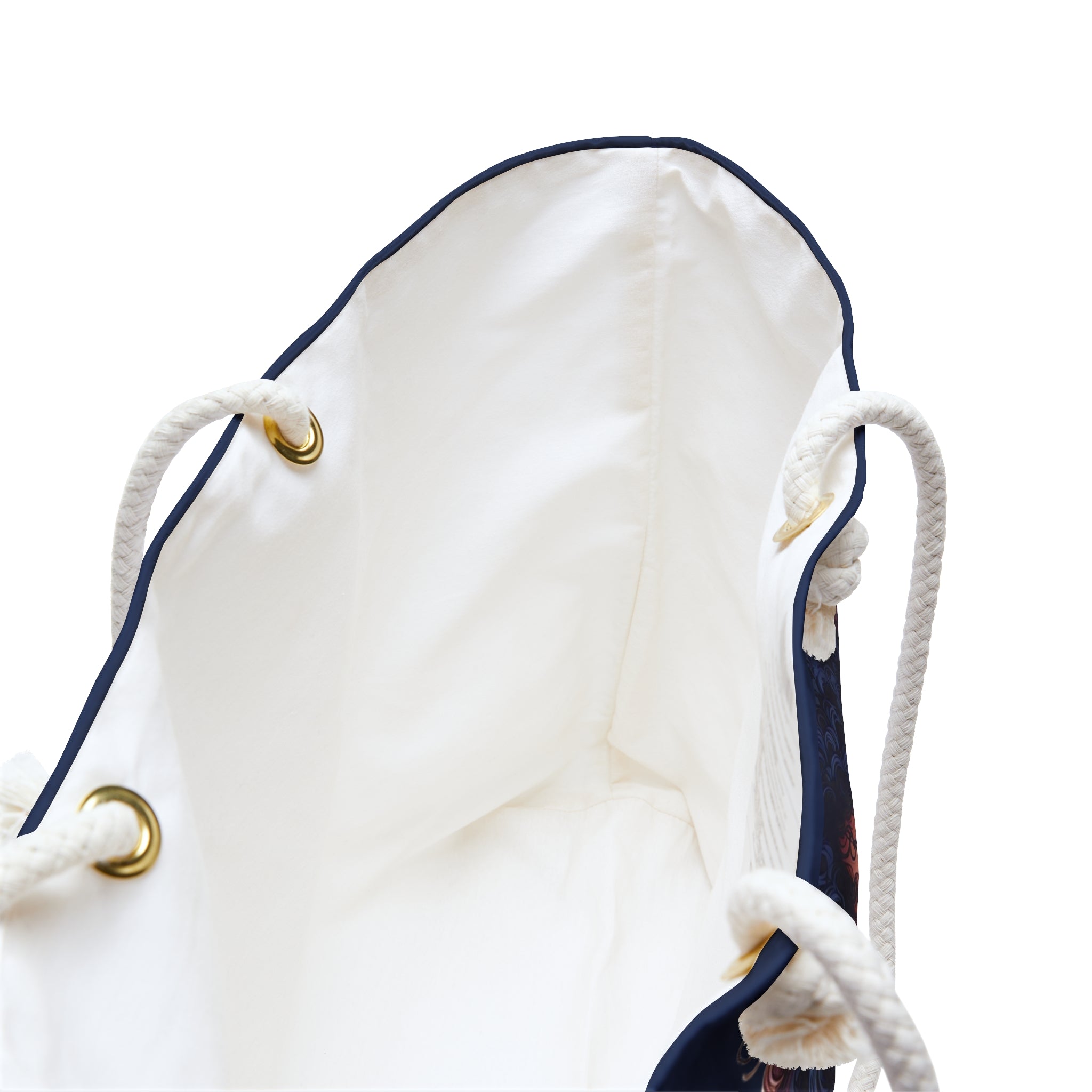 Navy Blue Black Women Division Supply Co Weekender Bag — Navy Blue Travel Tote