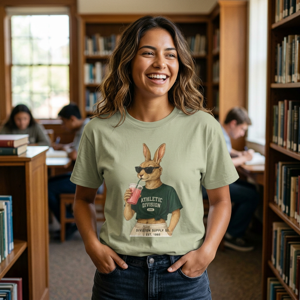 Rabbit Athletic Division Tee — 'Rabbit Athletic Division Supply Co