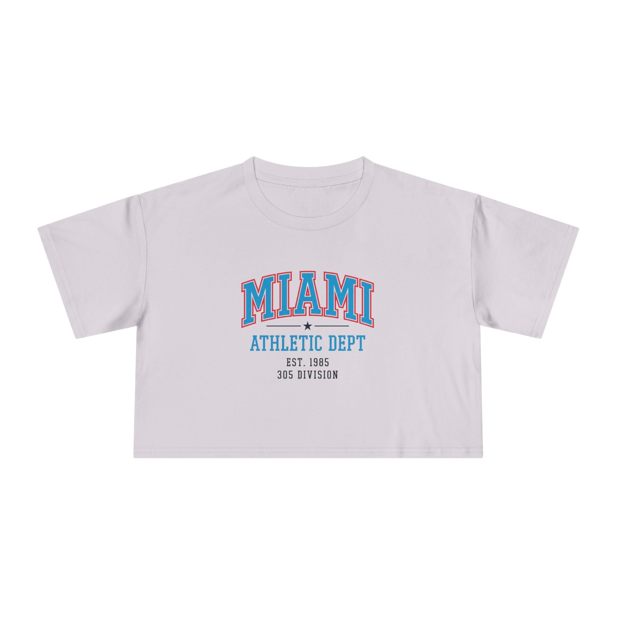 Miami Athletic Dept Women's Crop Tee | 305 Division Supply Co