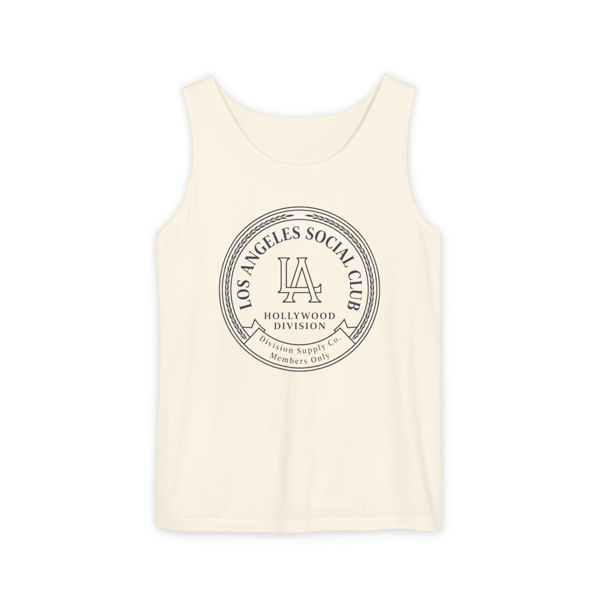 Los Angeles Social Club Tank Top — LA Hollywood Division Graphic