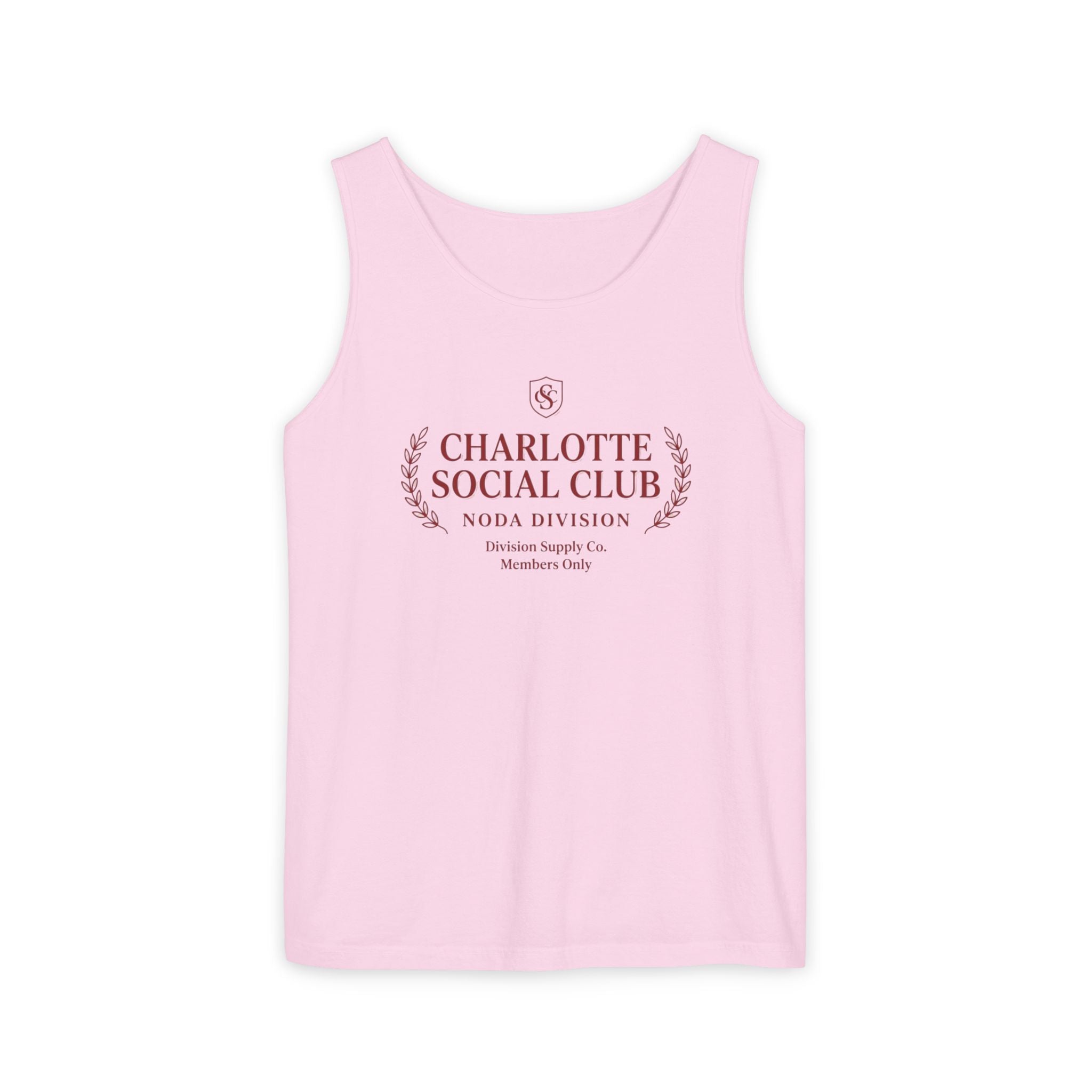 Charlotte Social Club Tank Top — CSC Division Supply Co