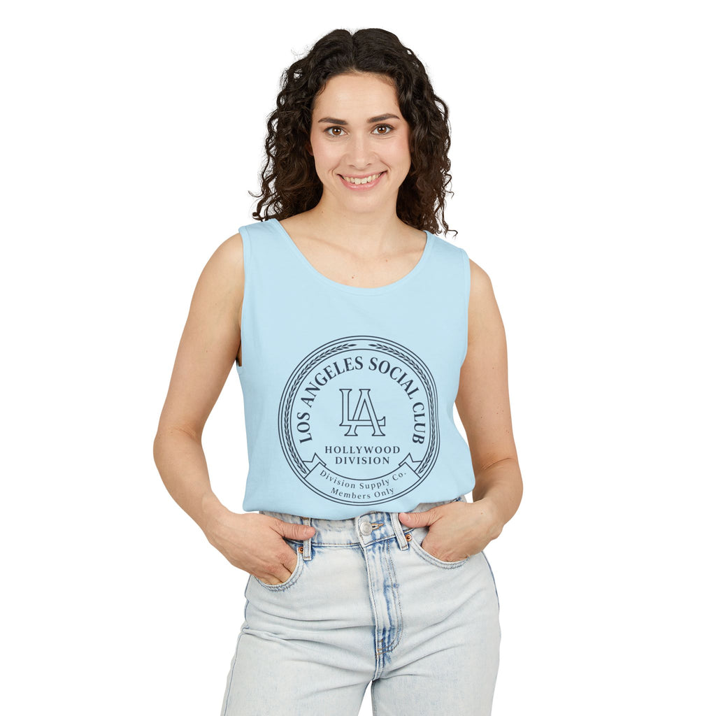 Los Angeles Social Club Tank Top — LA Hollywood Division Graphic