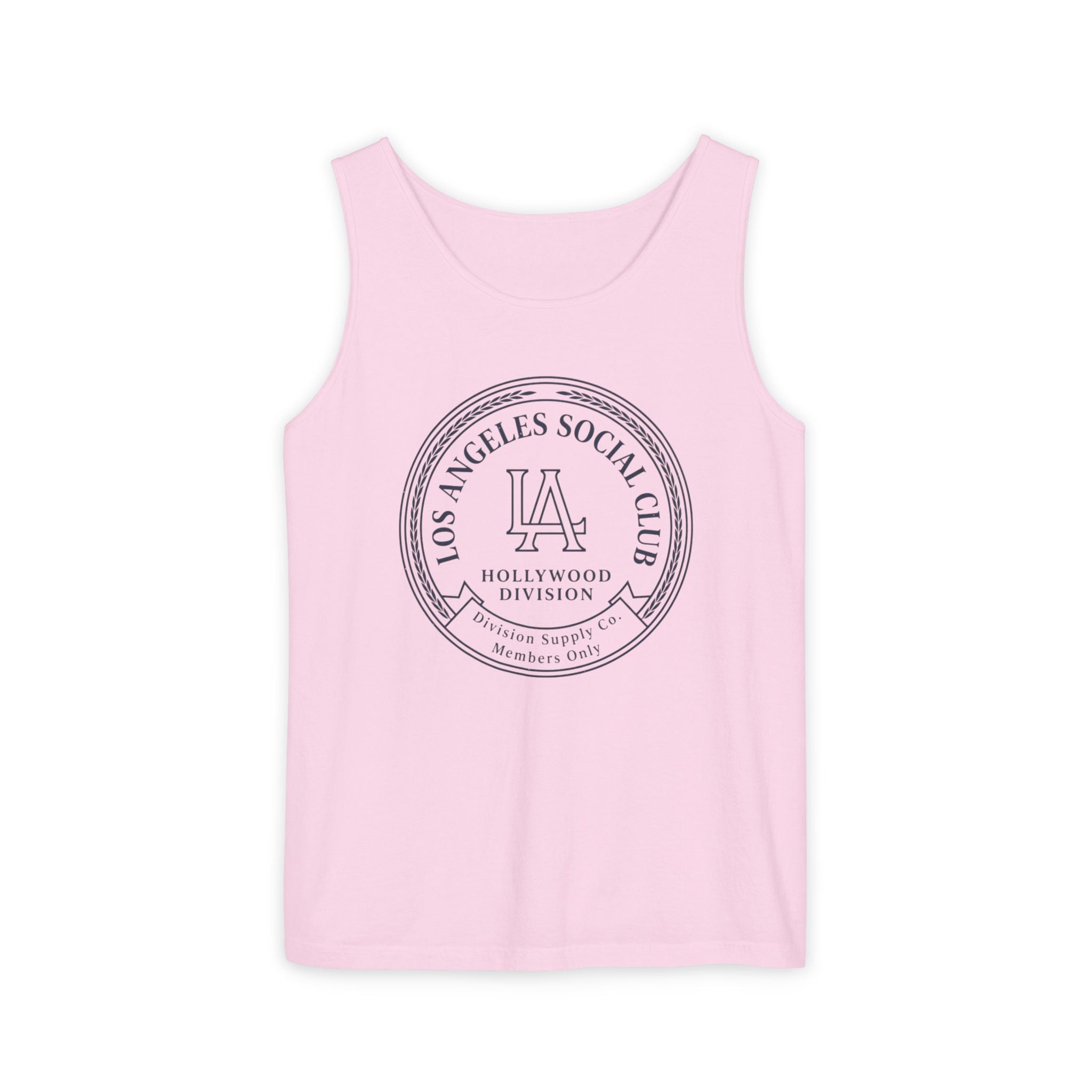 Los Angeles Social Club Tank Top — LA Hollywood Division Graphic