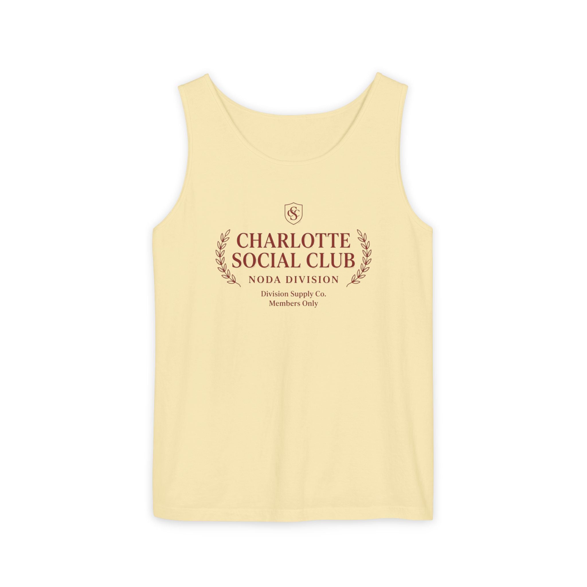 Charlotte Social Club Tank Top — CSC Division Supply Co