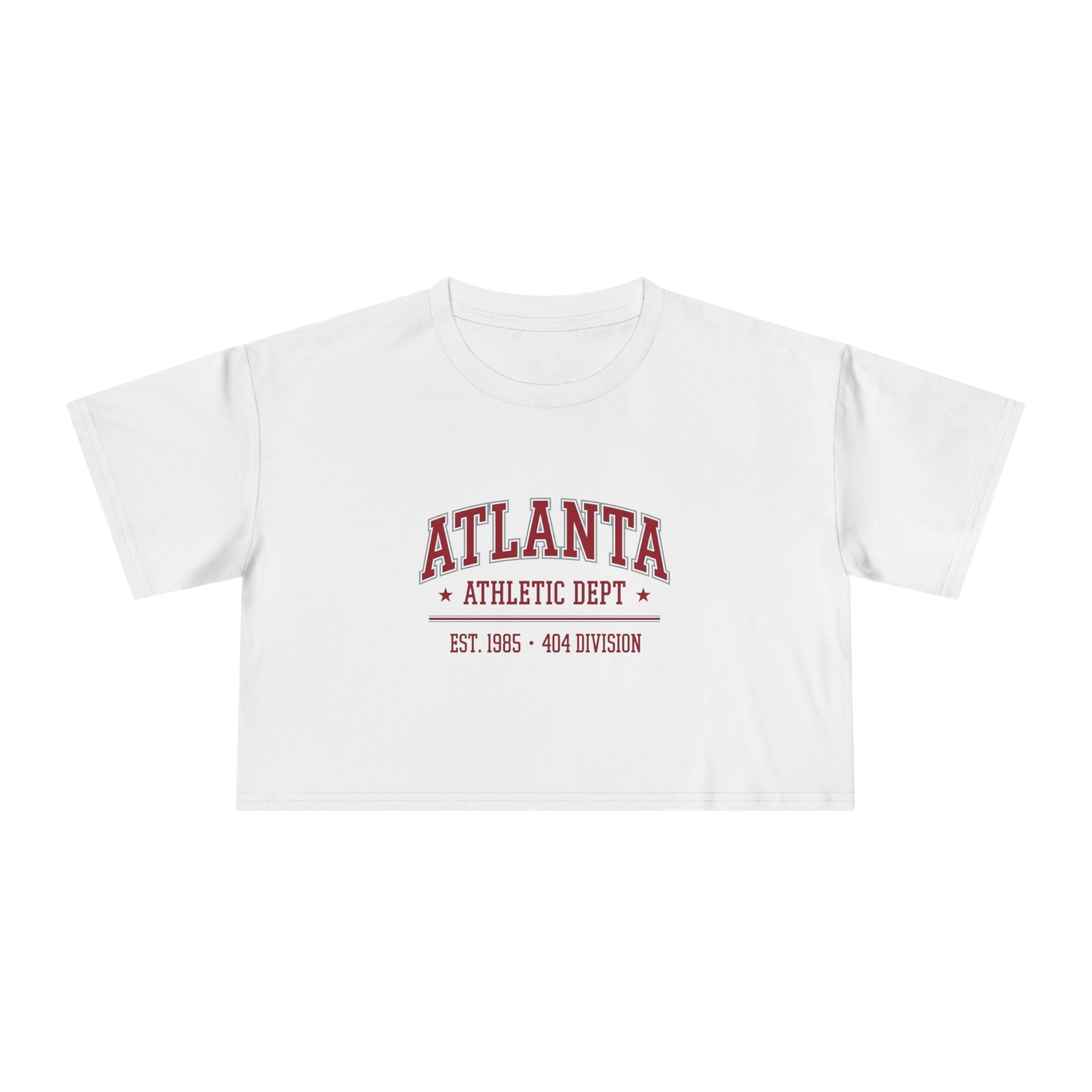 Atlanta Athletic Dept Women's Crop tee | 404 Division Supply Co