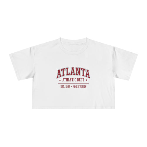 Atlanta Athletic Dept Women's Crop tee | 404 Division Supply Co