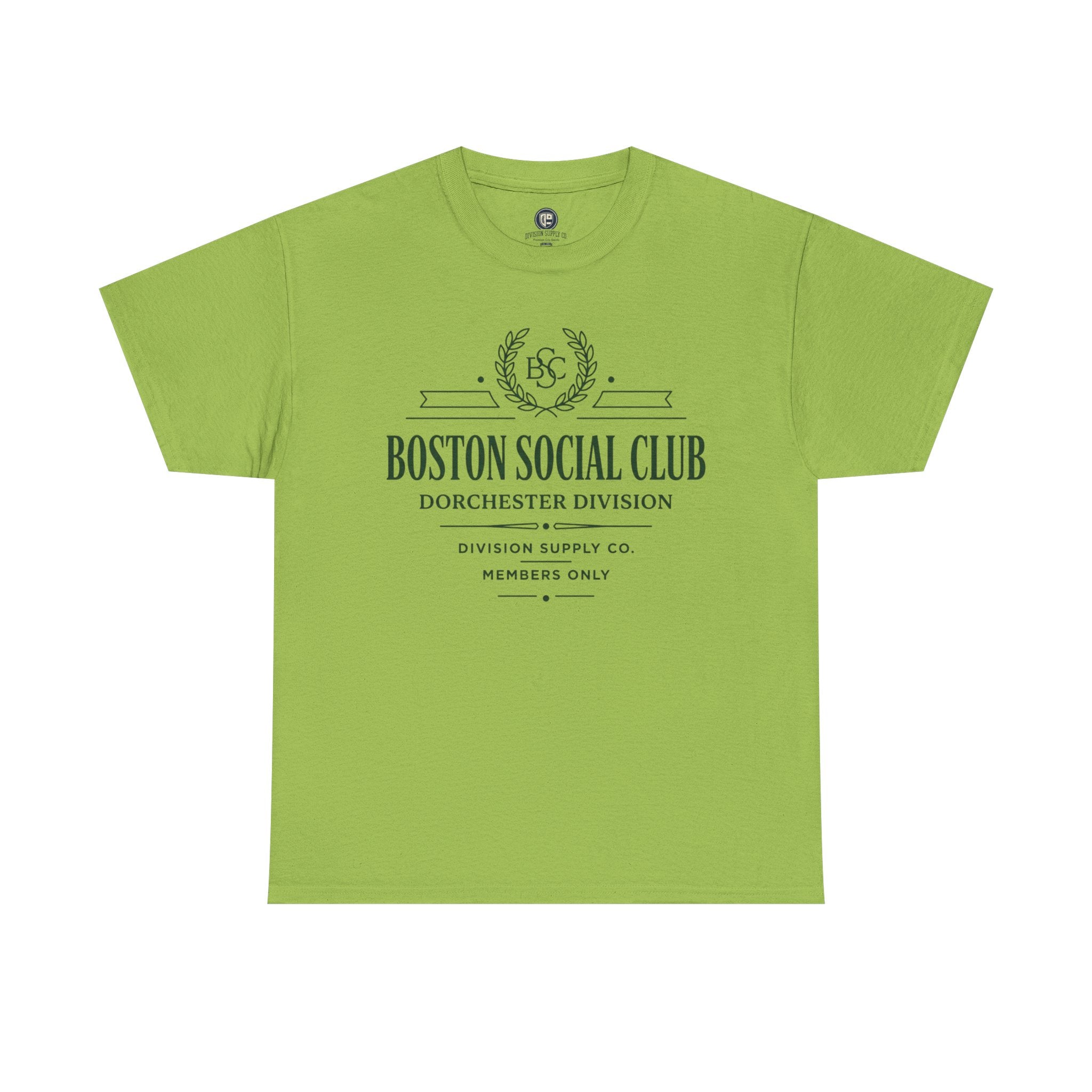 Boston Social Club Tee | "Dorchester" Division Supply Co