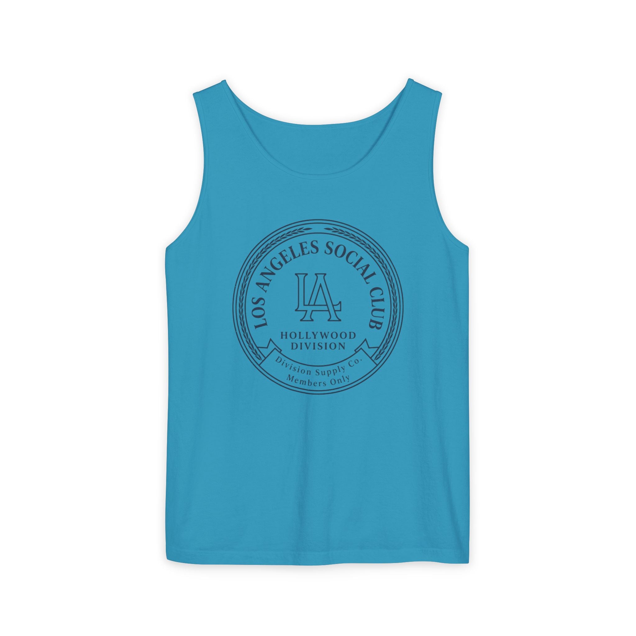 Los Angeles Social Club Tank Top — LA Hollywood Division Graphic