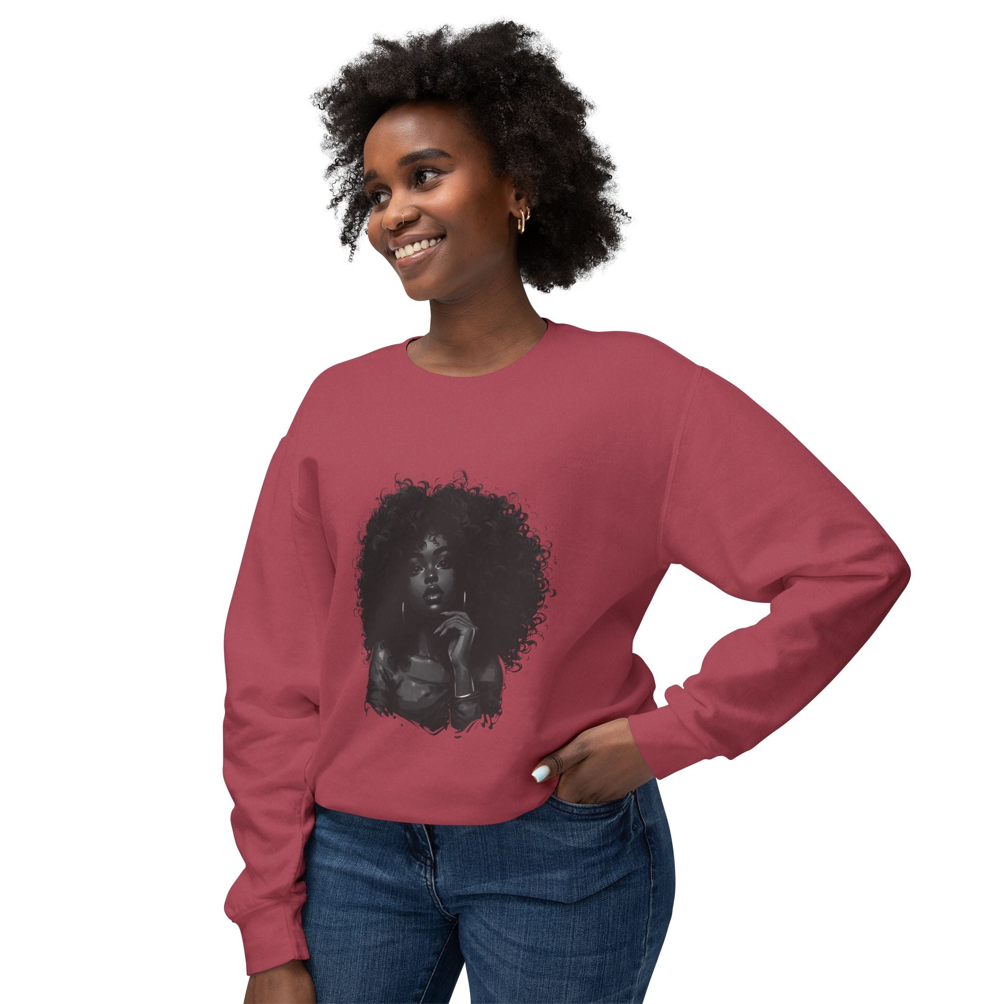Black Women Division Supply Co  - Light Sweat Shirt