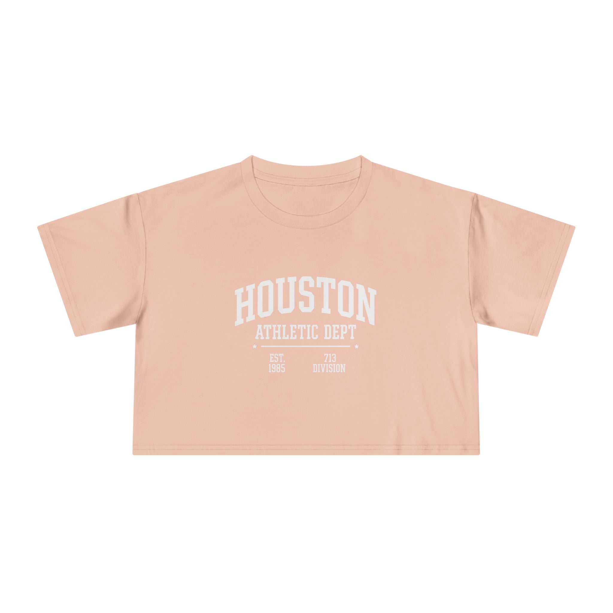Houston Athletic Dept Women's Crop Tee | 713 Division Supply Co