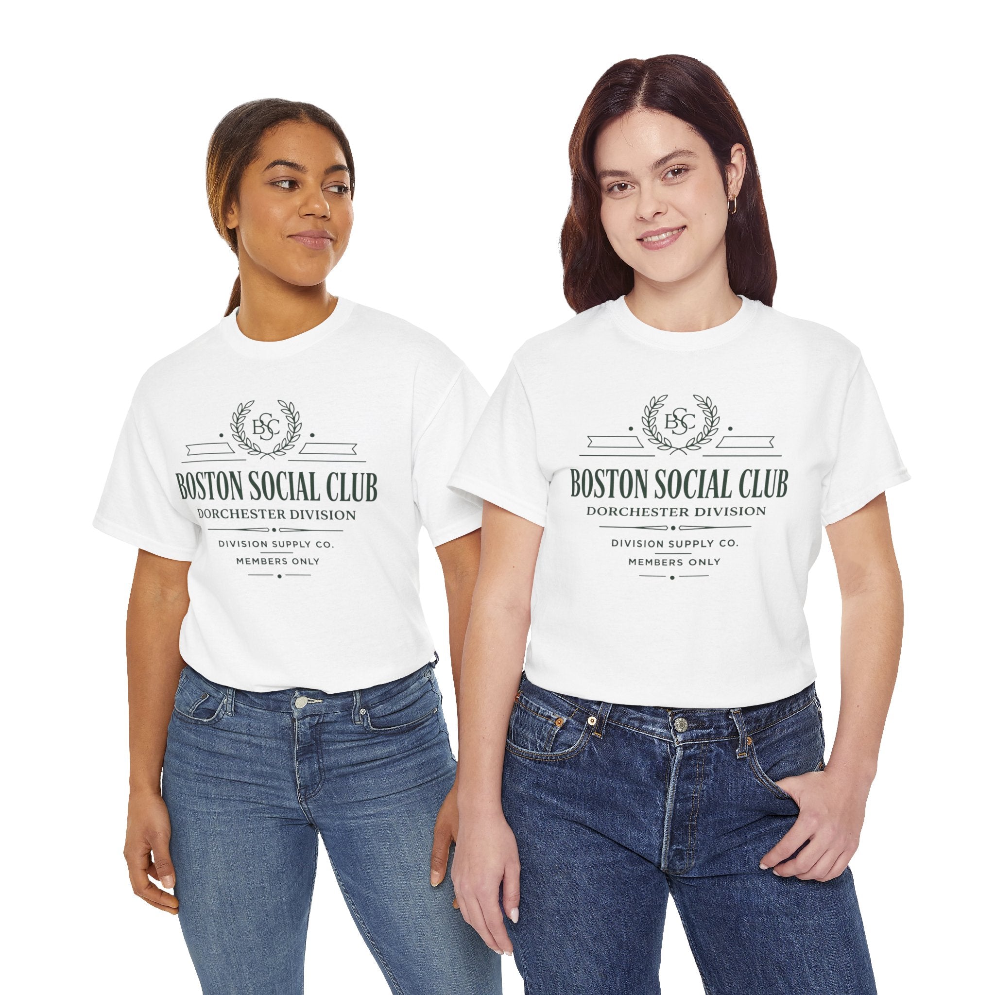 Boston Social Club Tee | "Dorchester" Division Supply Co