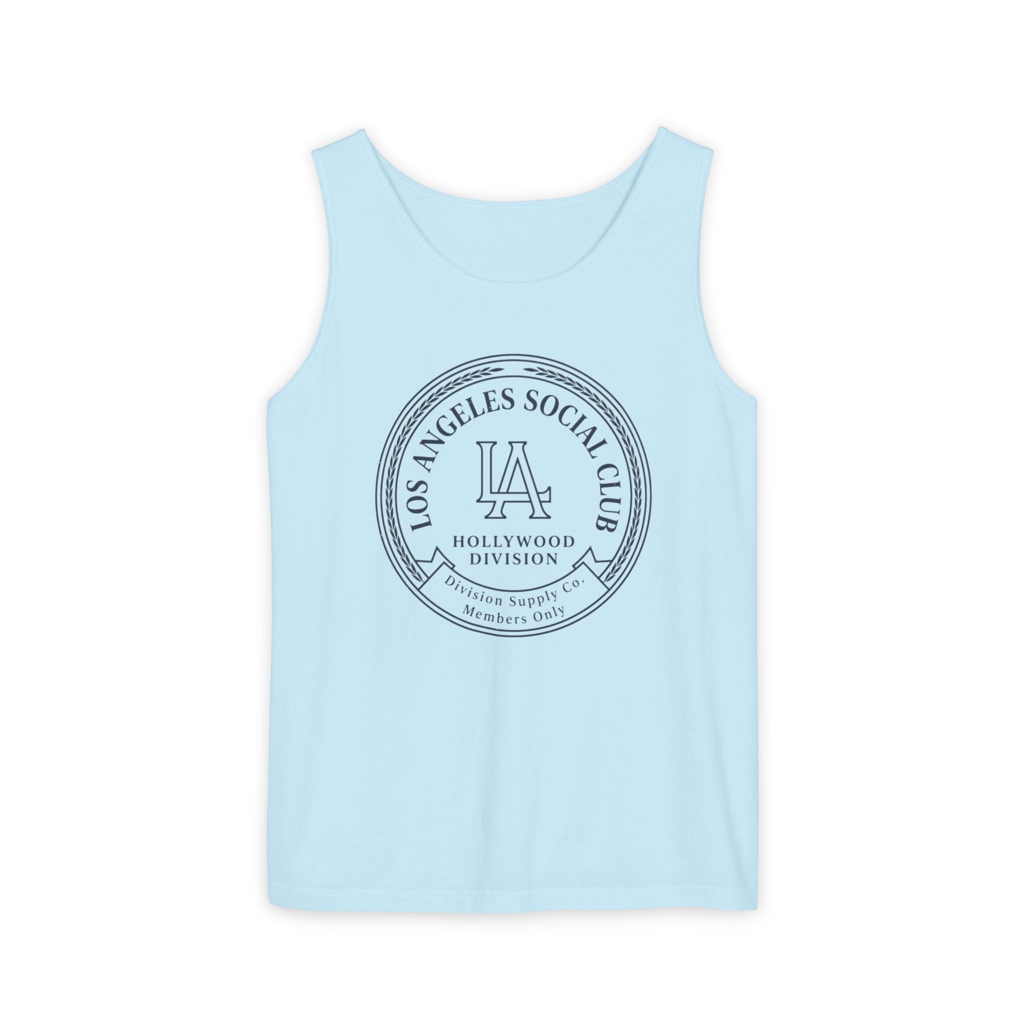 Los Angeles Social Club Tank Top — LA Hollywood Division Graphic