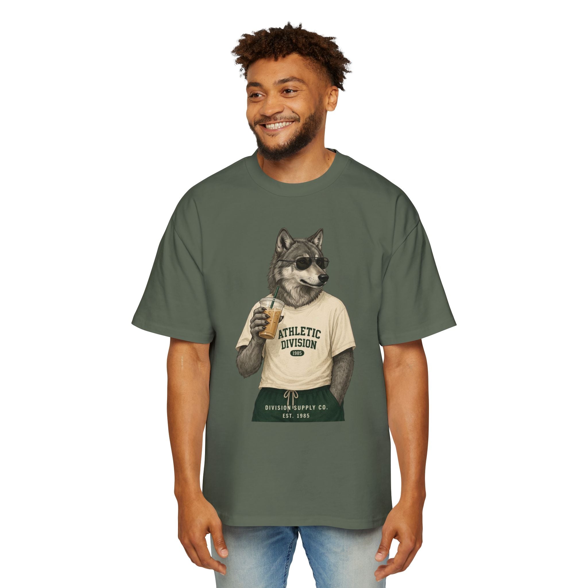 Wolf Athletic Tee — 'Wolf Athletic Division' Division Supply Co