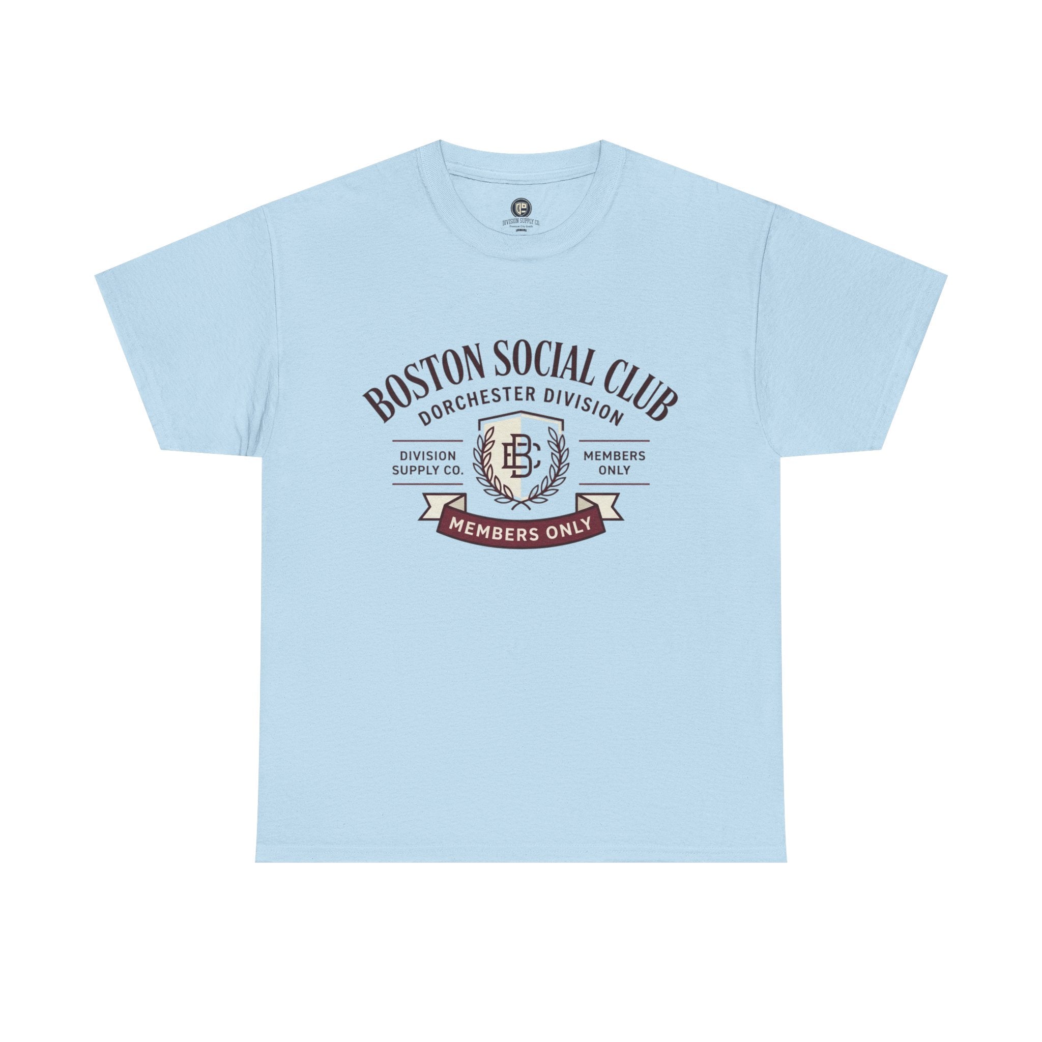 Boston Social Club Tee | "Dorchester" Division Supply Co