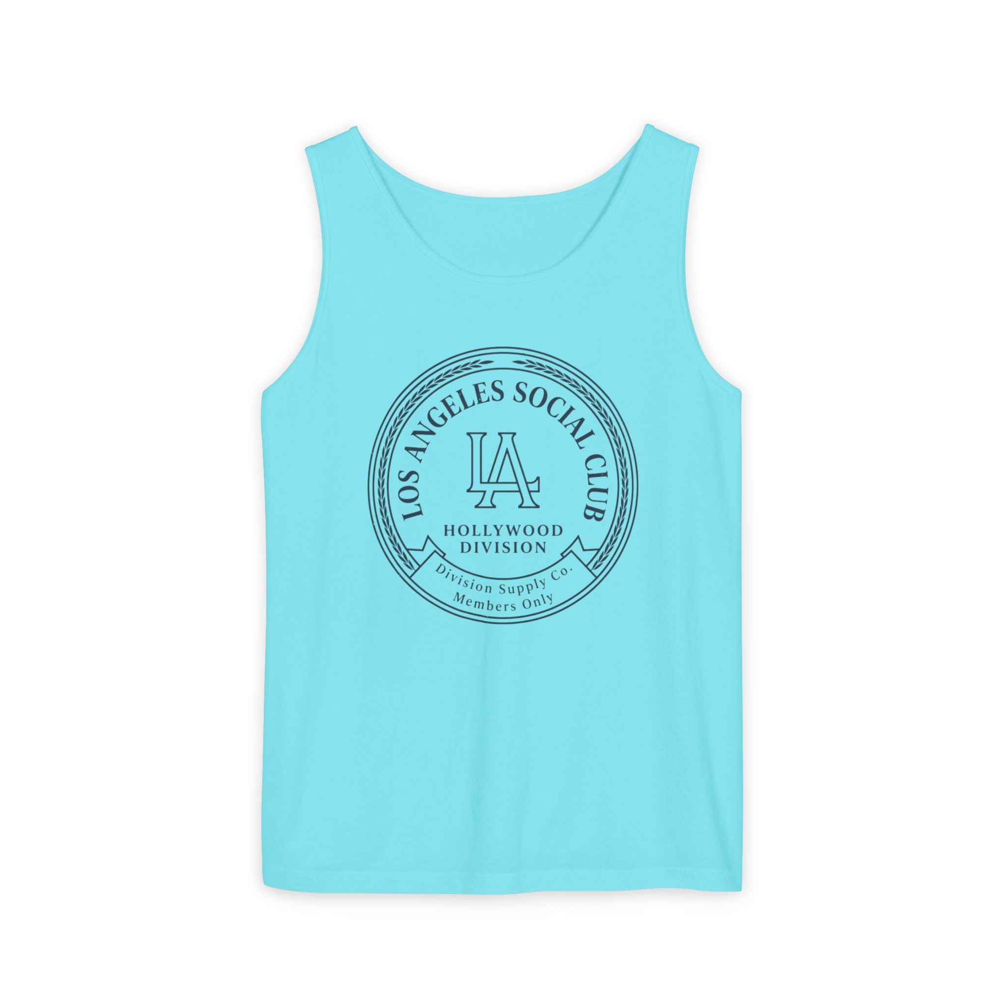 Los Angeles Social Club Tank Top — LA Hollywood Division Graphic