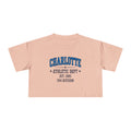 Charlotte Athletic Dept Women's Crop Tee | 704 Division Supply Co
