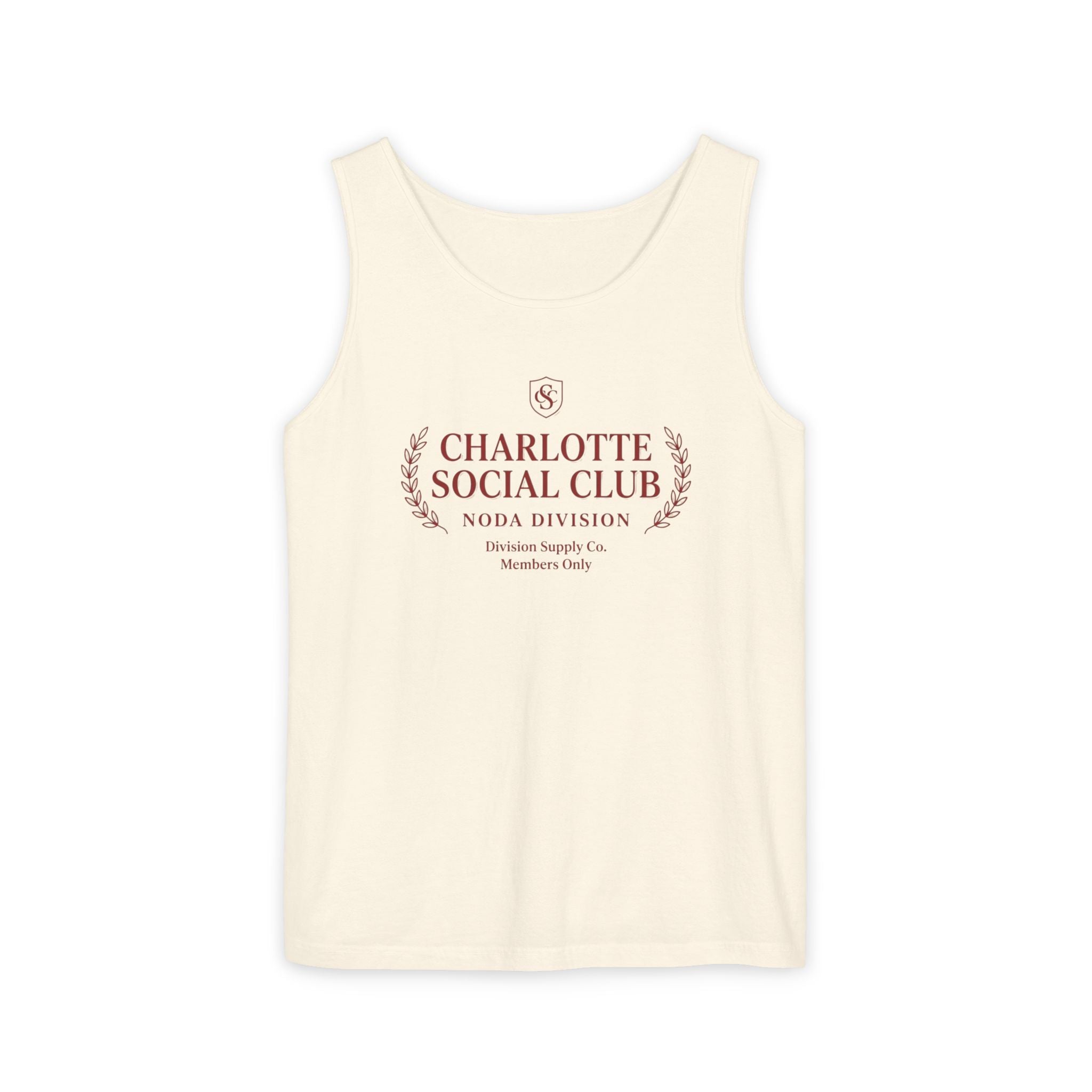 Charlotte Social Club Tank Top — CSC Division Supply Co