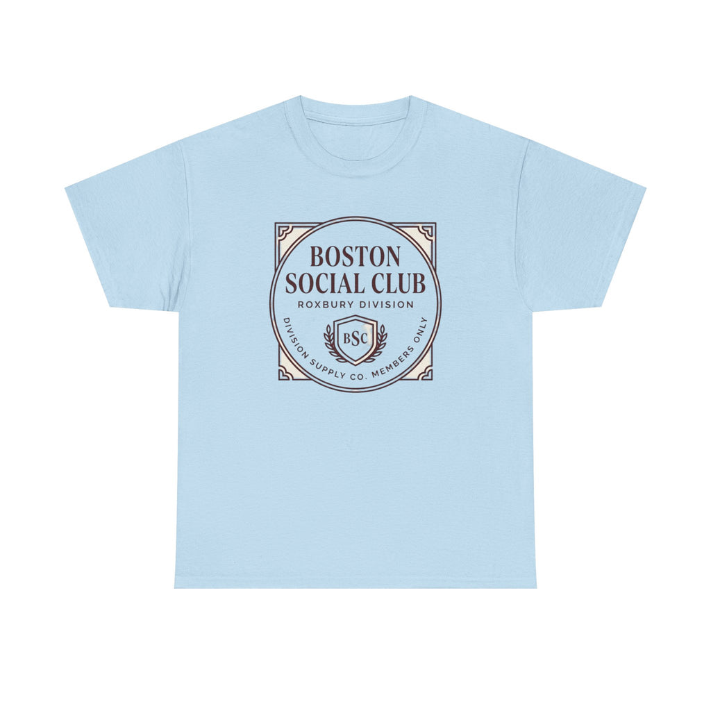 Boston Social Club Tee | "Roxbury" Division Supply Co