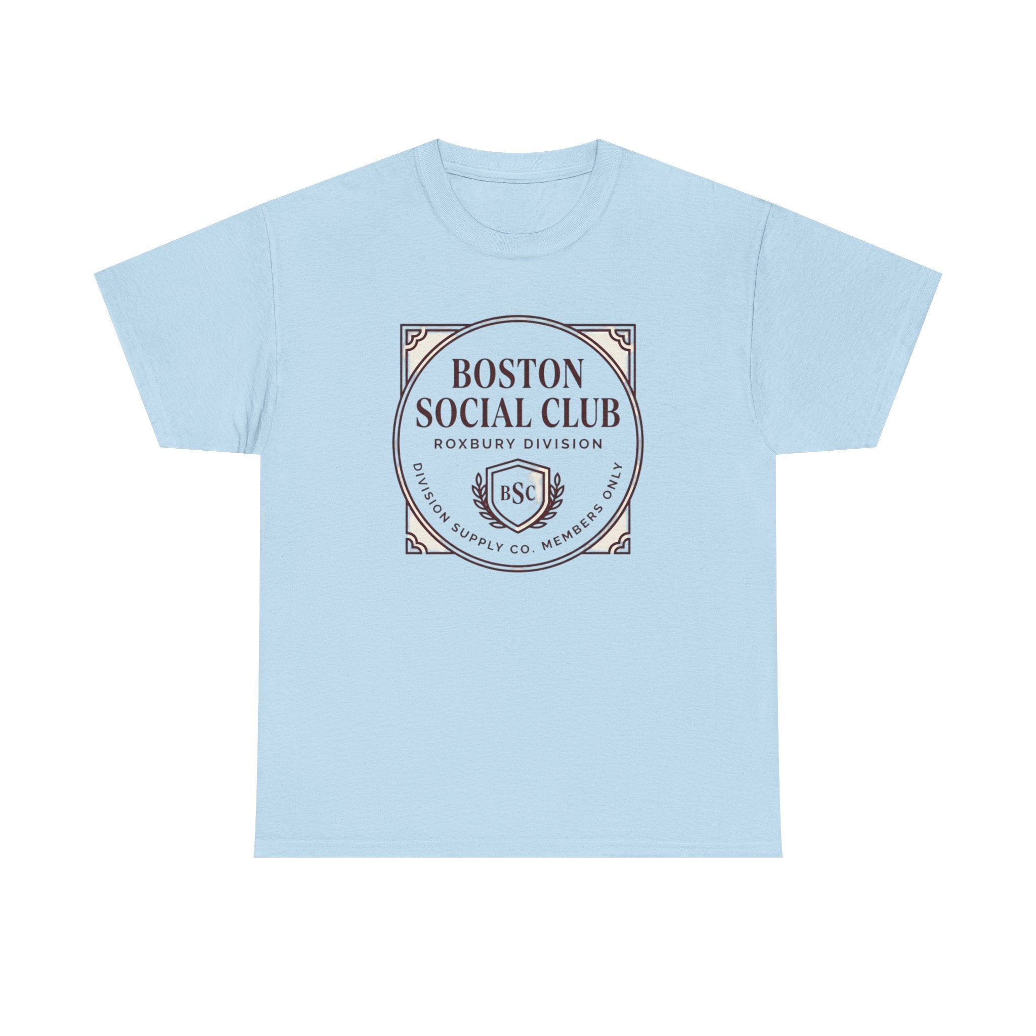 Boston Social Club Tee | "Roxbury" Division Supply Co