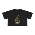 Bunny Athletic Crop Tee — Rabbit Division Supply Co