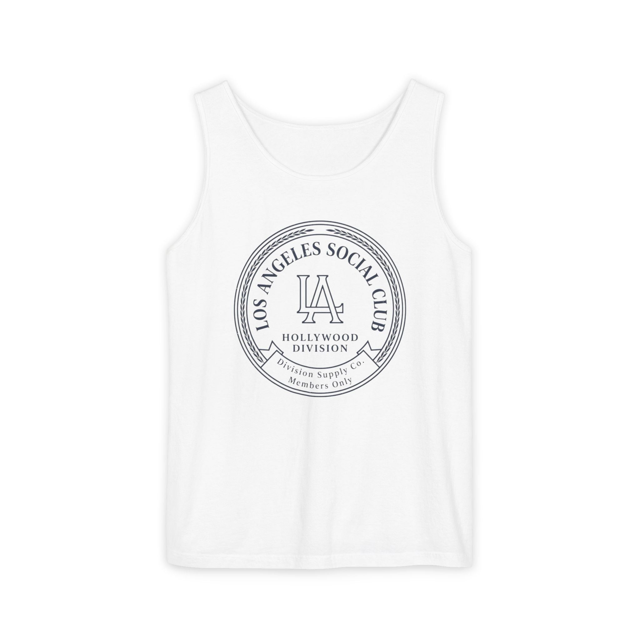 Los Angeles Social Club Tank Top — LA Hollywood Division Graphic